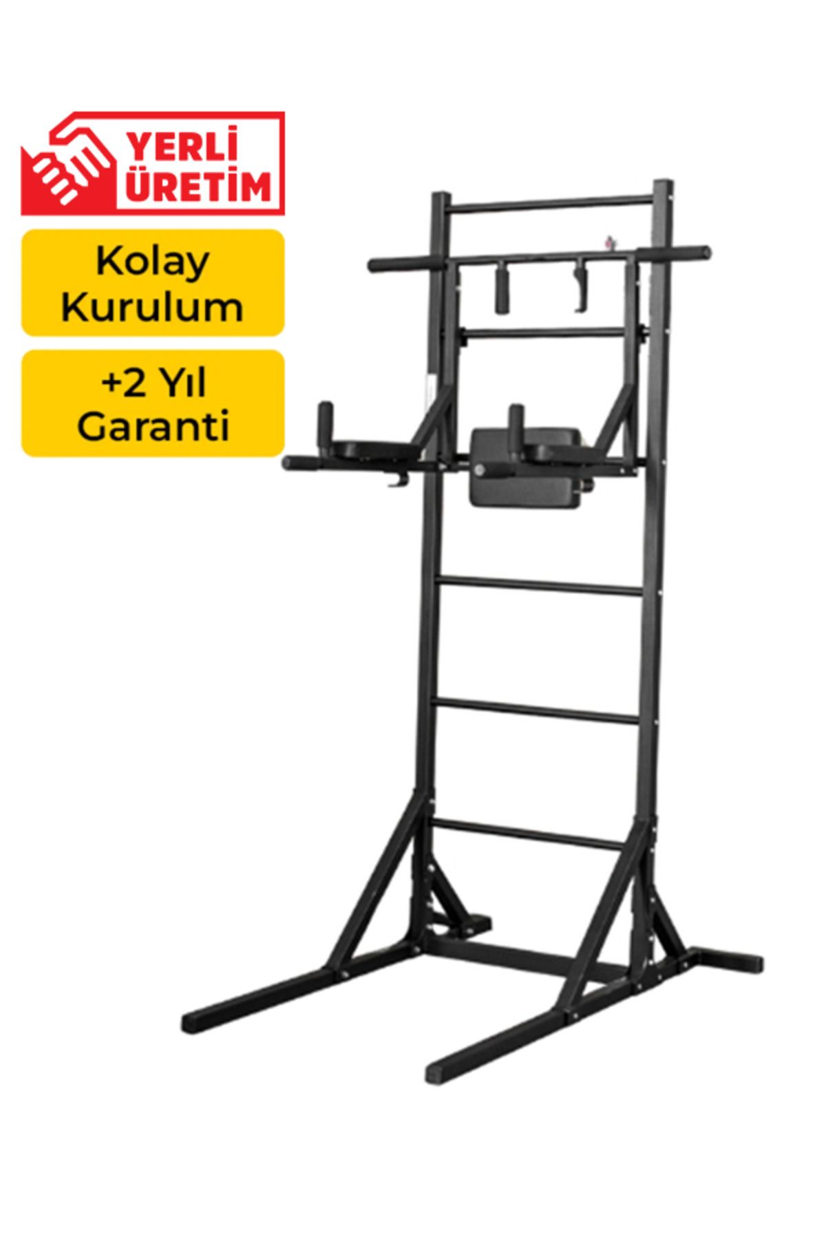 DURUH SPOR Ayaklı İsveç Duvarı - Barfiks - Dips - Merdiven Spor Aleti