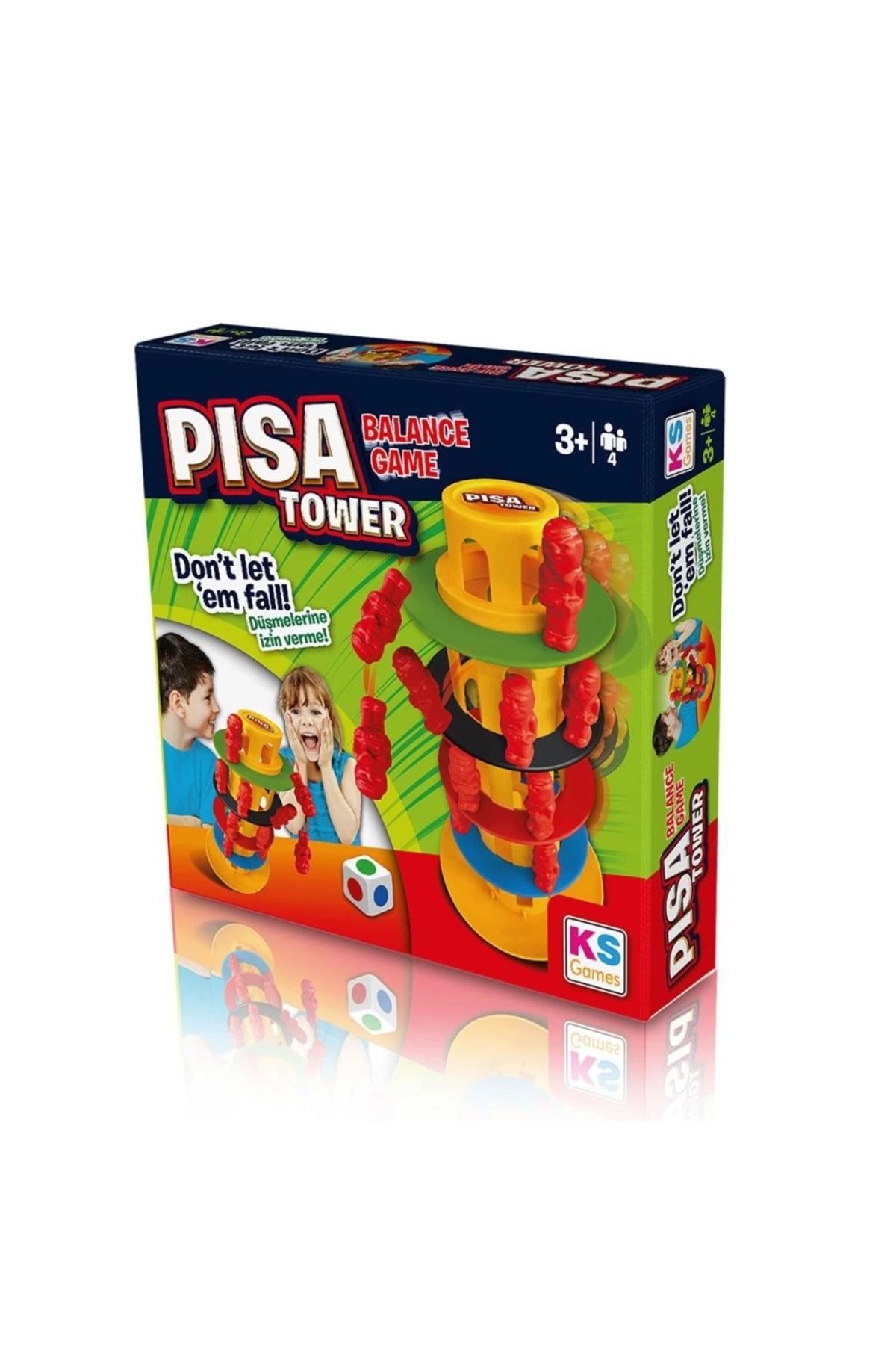 Basic Fun Çocuk 25904 Pisa Tower Denge Oyunu -KS Games