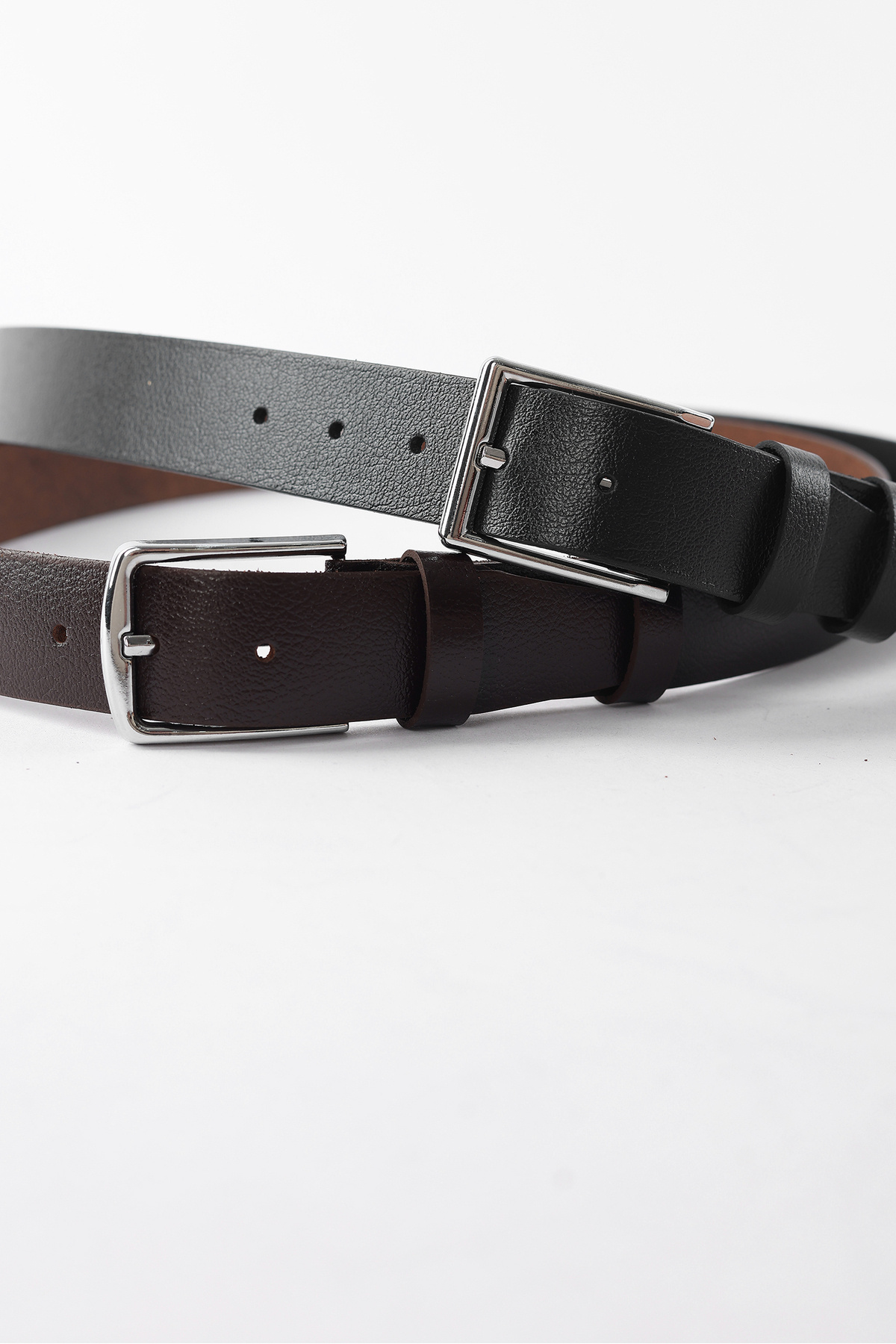 İDS COLLECTİON-Men's 100% Genuine Leather Belt Classic Clothing 7
