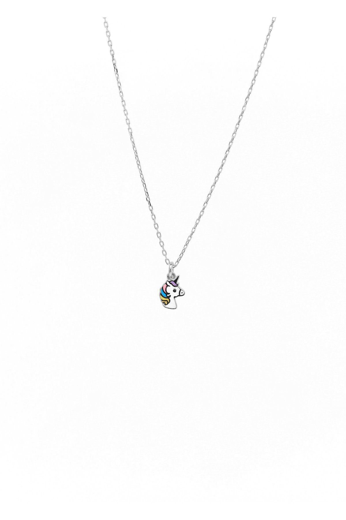 OwnJewelry Unicorn Minimal Tasarım Kolye 925 Ayar