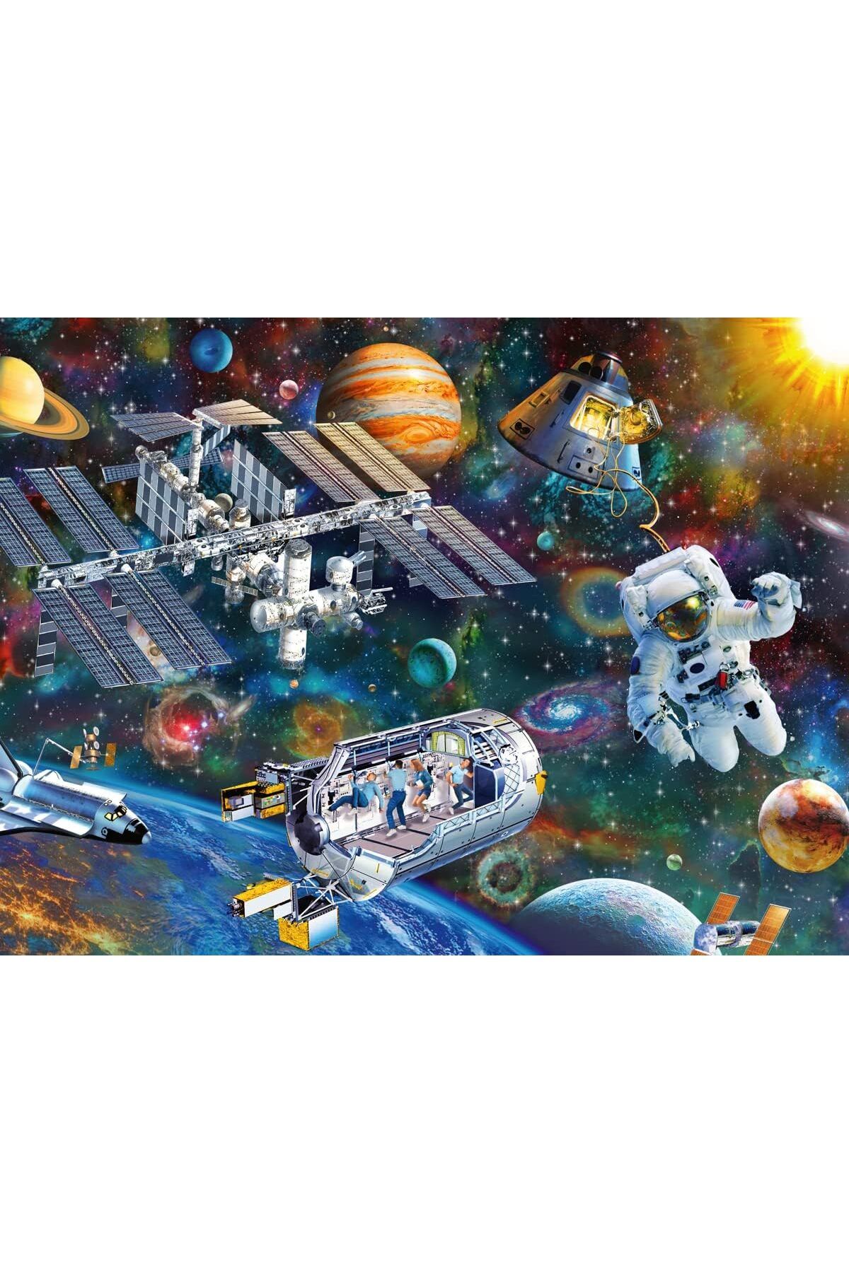 NcK 12692 – İnşaat alanı, 200 parça XXL Puzzle, Çok Renkli