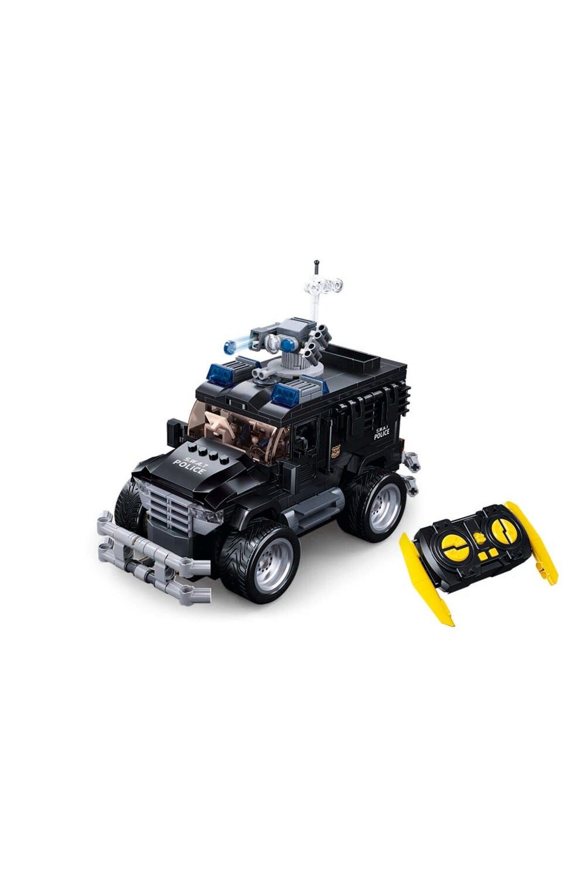 Sluban-Power Bricks Series - S.W.A.T  Vehicle Building Blocks, with Remote Conrtol 2
