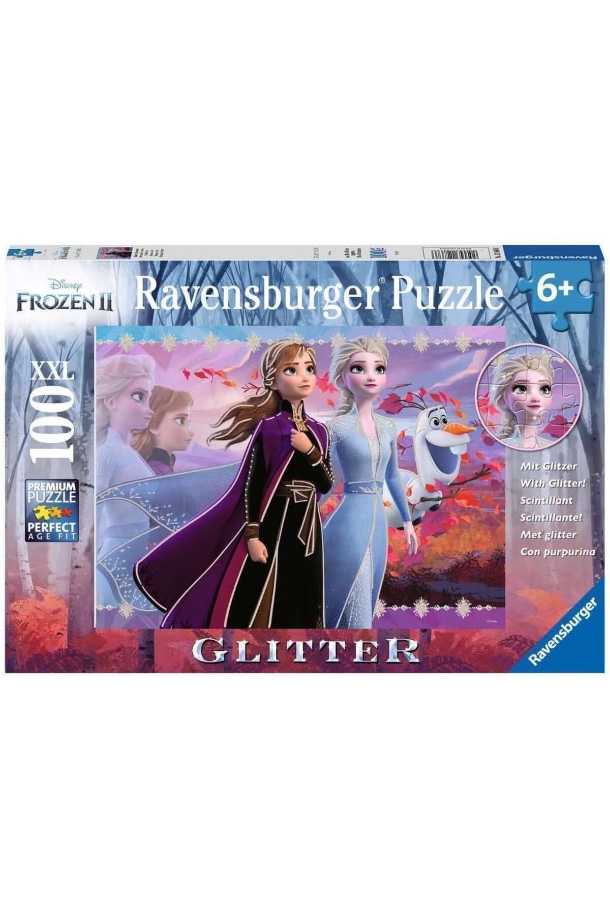 NcK 128686 Puzzle, Wd Frozen 2, 100 Parça