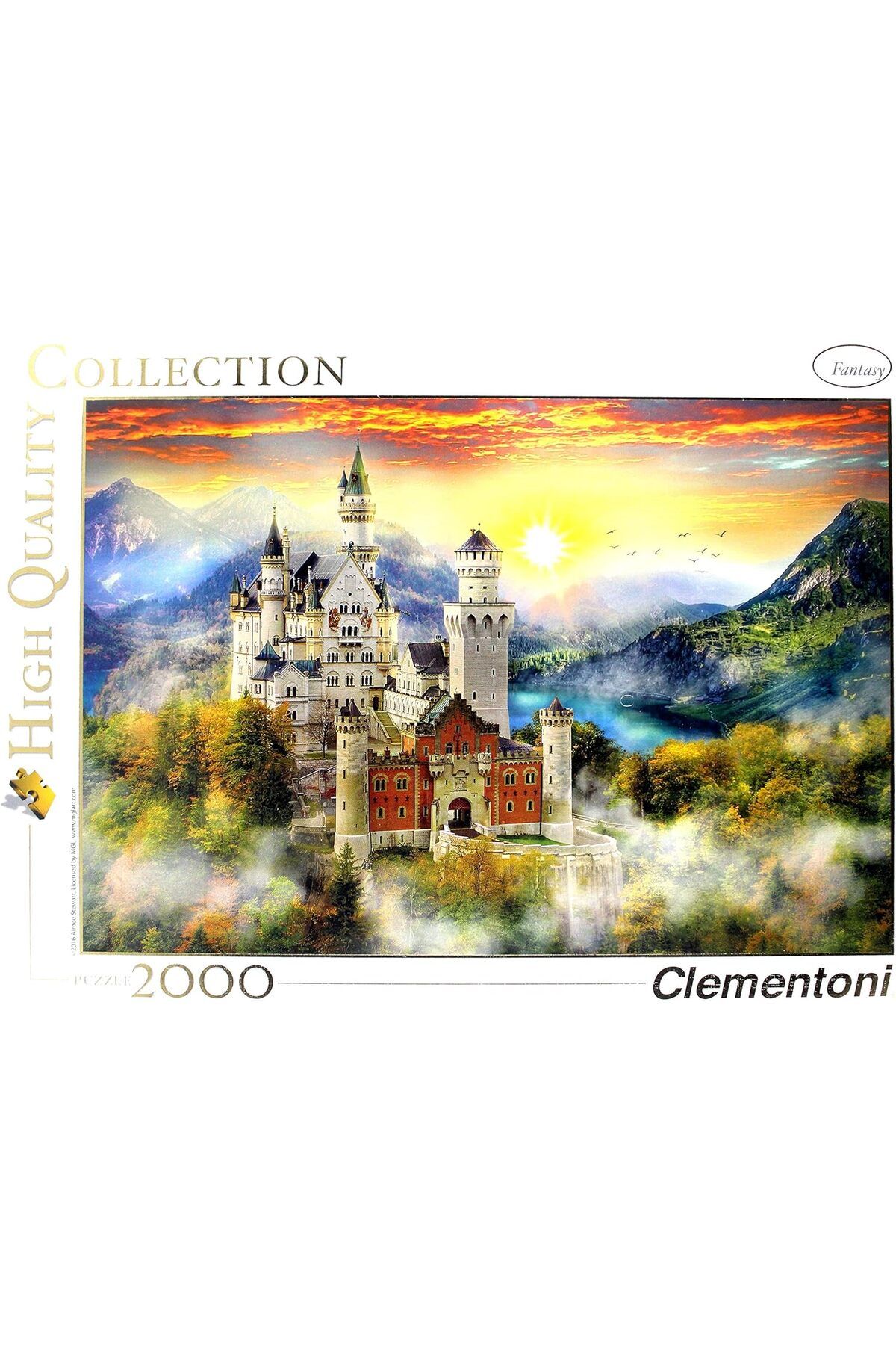 NcK - 2000 Parça Yetişkin Puzzle - Neuschwanstein - 32559