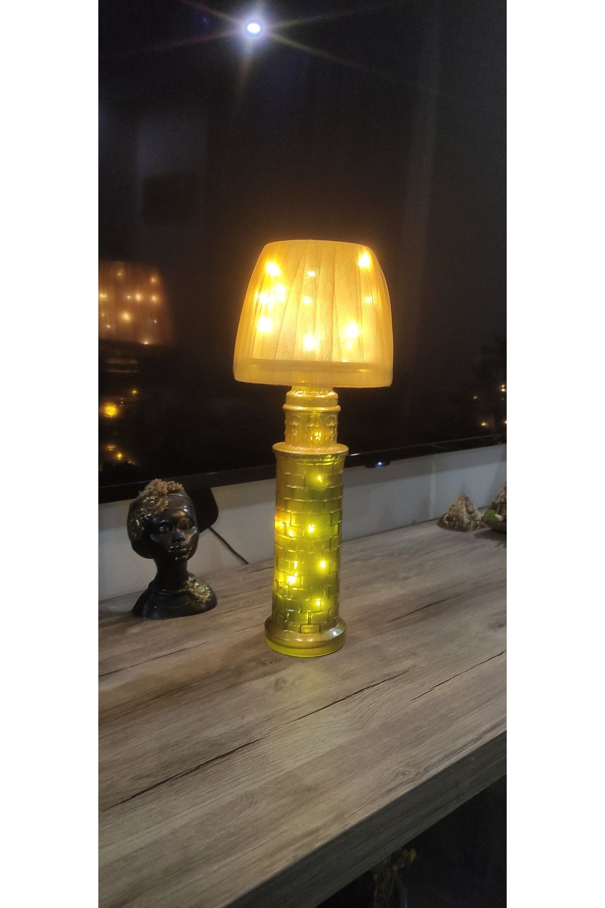 hobby design Galata Kulesi Gece Lambası Abajur Peri Led Dekoratif Hediyelik