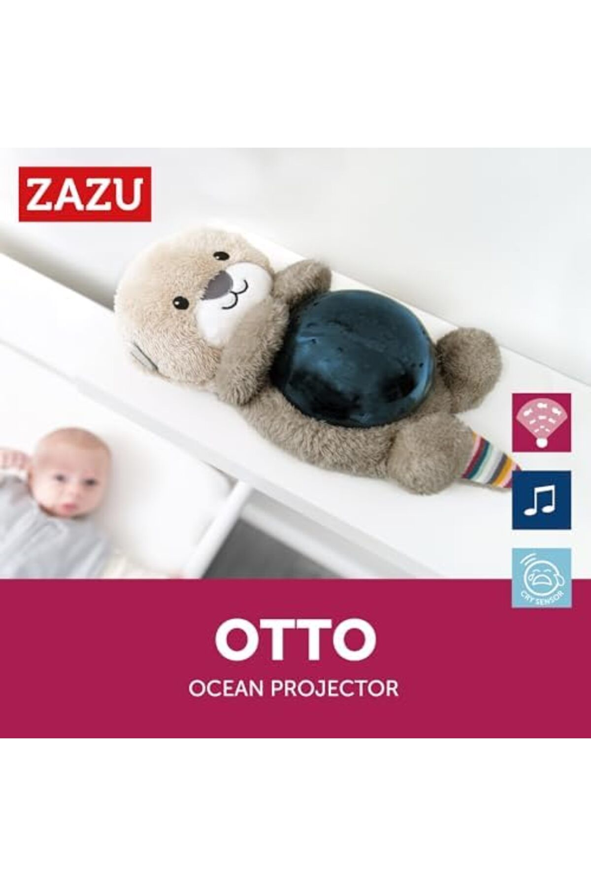 STOREMAX OtantikShop Gece Lambası Otto Projektörlü Kids Yeni Trndy 1017785