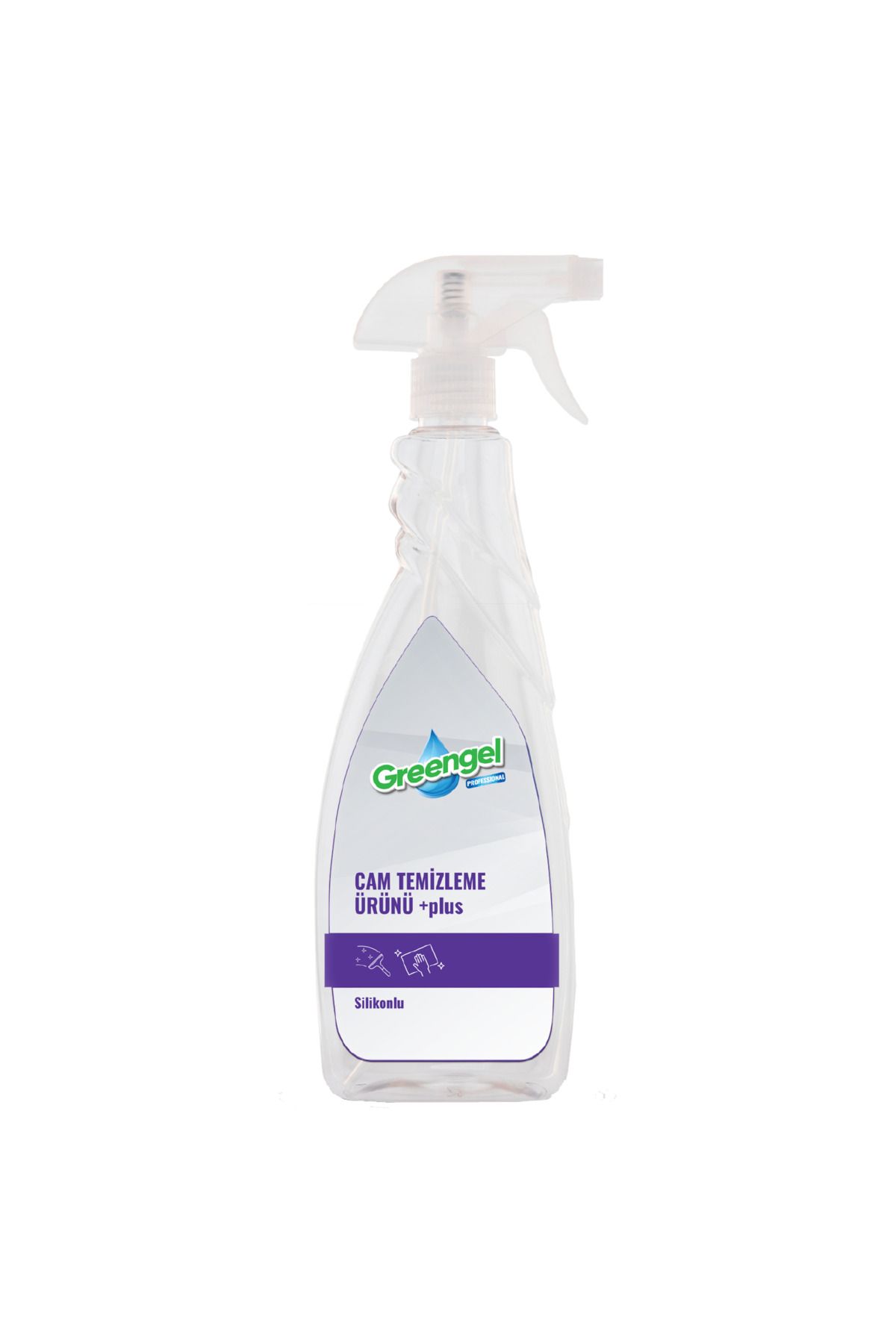 greengel Glass Cleaner Plus-Cam Temizleme Ürünü 800 ml - Silikonlu