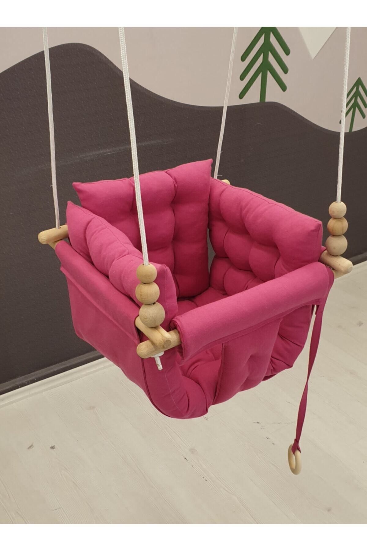 Astariaart Dreamy Swing Fuşya Salıncak fotoğrafı 3 (önizleme)