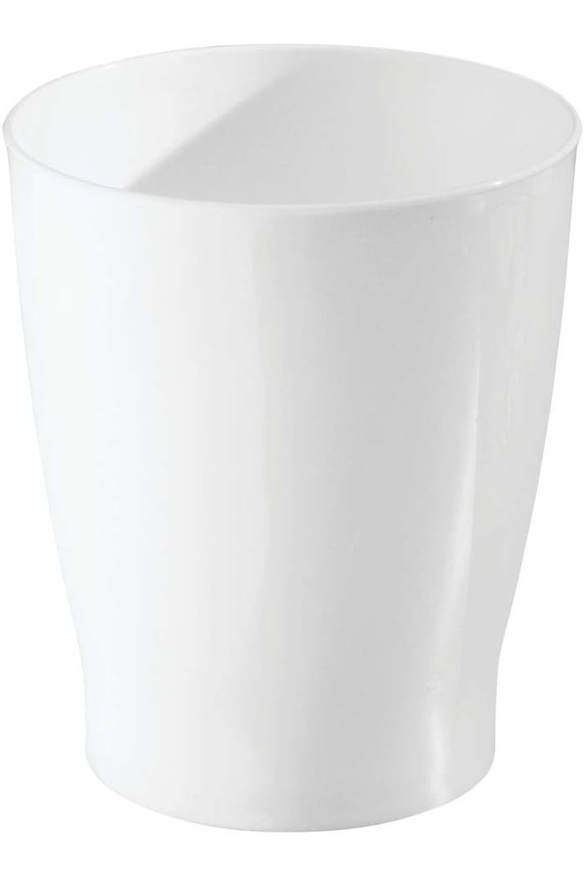 STOREMAX Erhnshp Banyo, Yatak Odası, Ev Ofis, Yurt için Kompakt Yuvarlak Plastik Çöp Kovası, 19,6 cm x 1