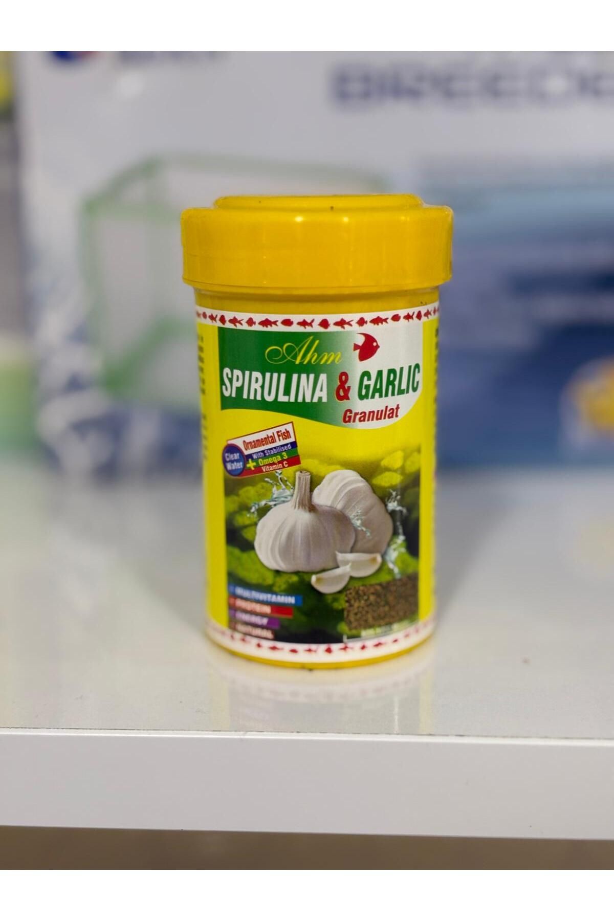 Ahm SPİRULİNA GARLİC GRANULAT