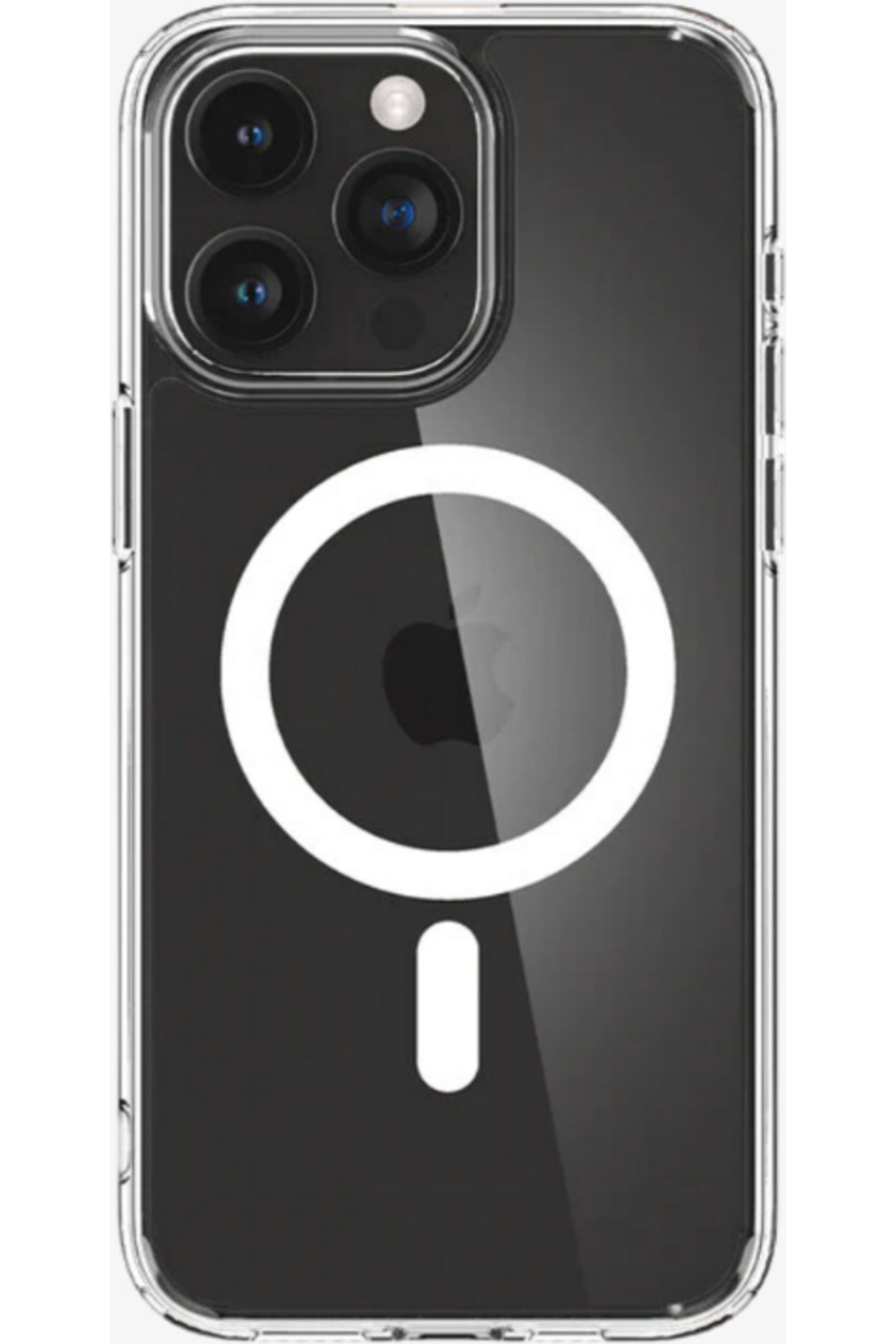 Spigen-iPhone 15 Pro Max Case, Spigen Crystal Hybrid (Magsafe Compatible) 1
