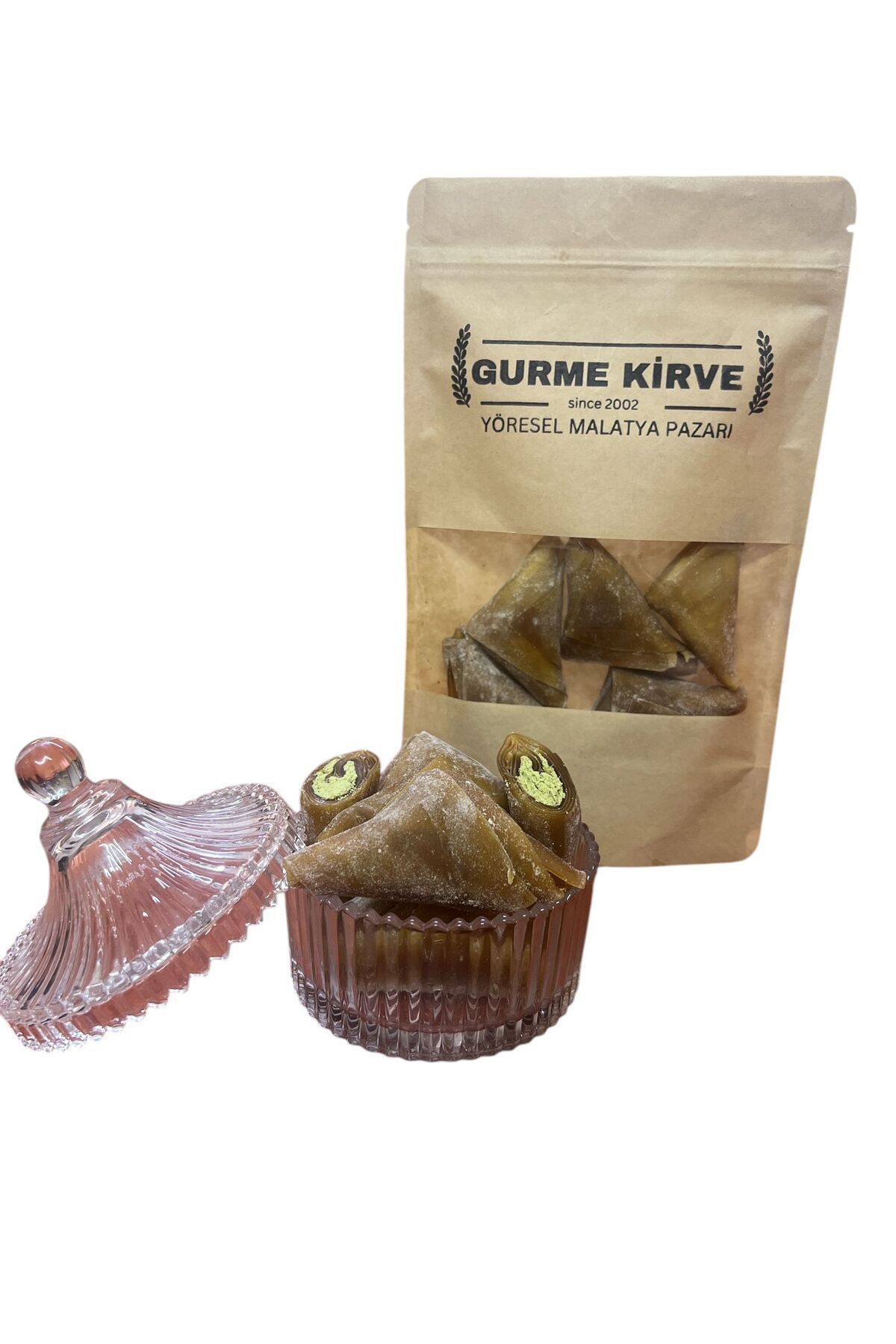 gurmekirve Antep Fıstıklı Muska 400 GRAM