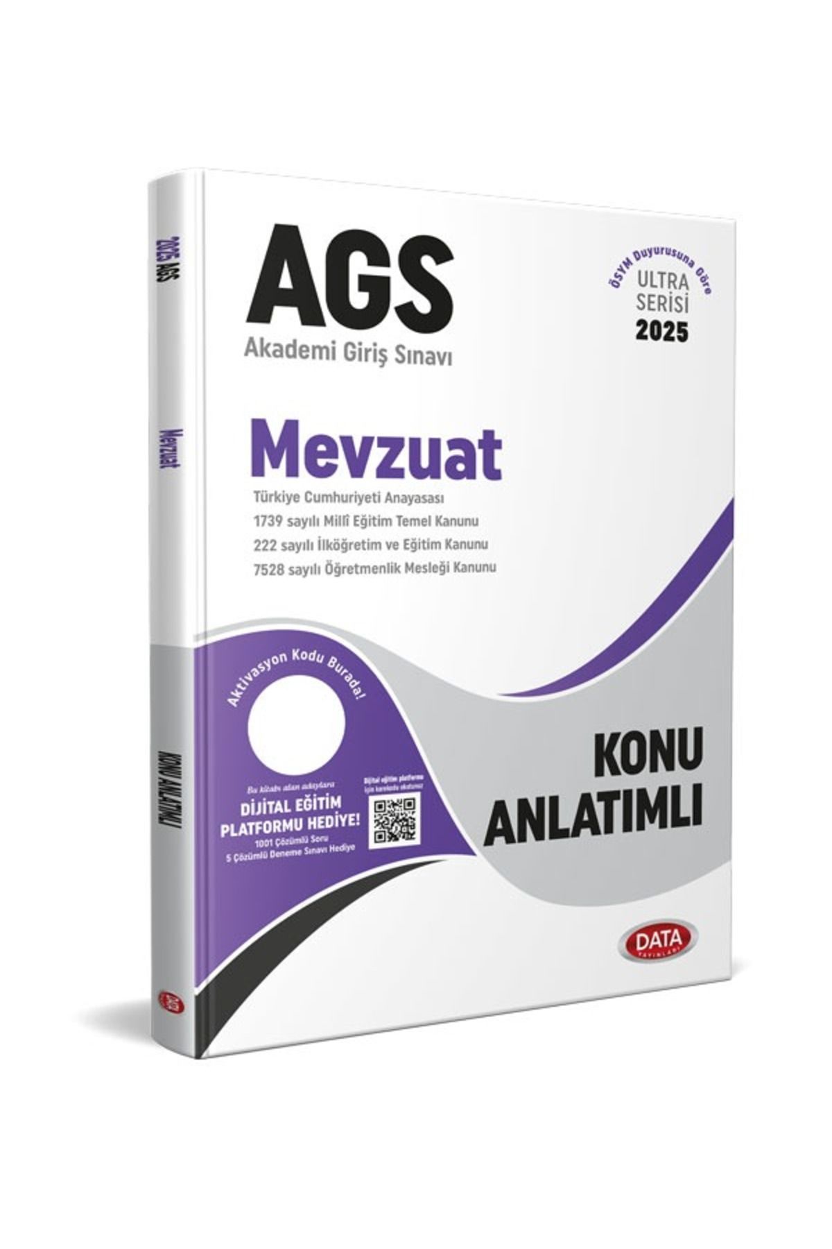 Data Yayınları Data 2025 MEB-AGS Mevzuat Konu Anlatımlı Ultra Serisi Data Yayınları