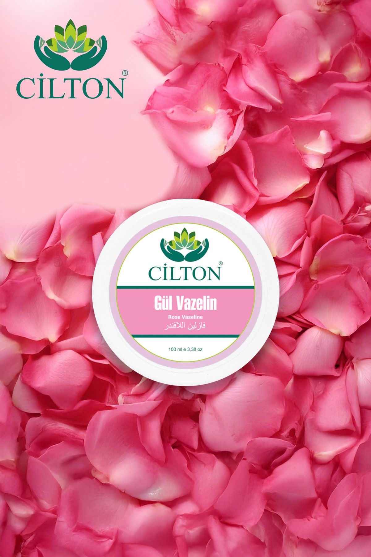 CİLTON GÜL VAZELİN ROSE VASELINE 100 ML