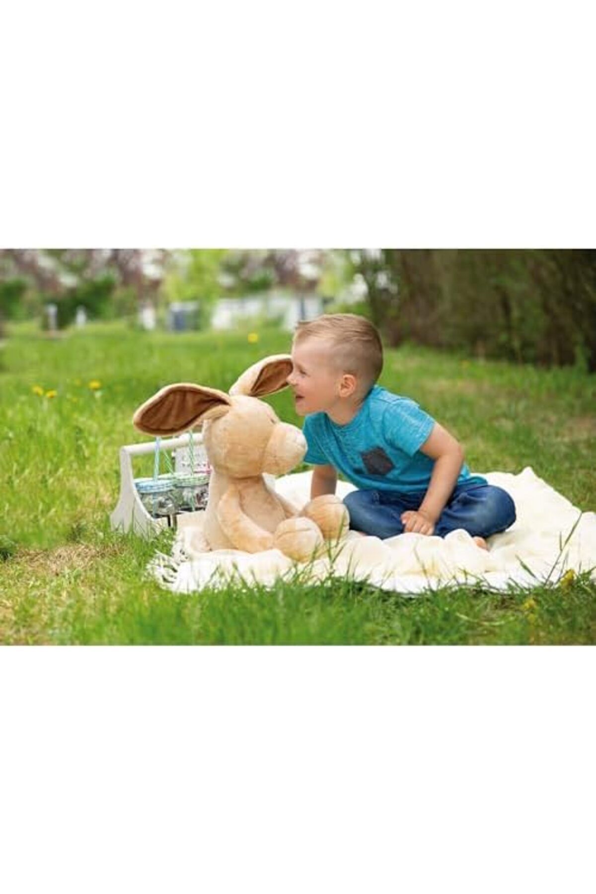 yusuftex srht 50cm, Beige Ralf Rabbit Soft Toy 48596 Yeni  721051