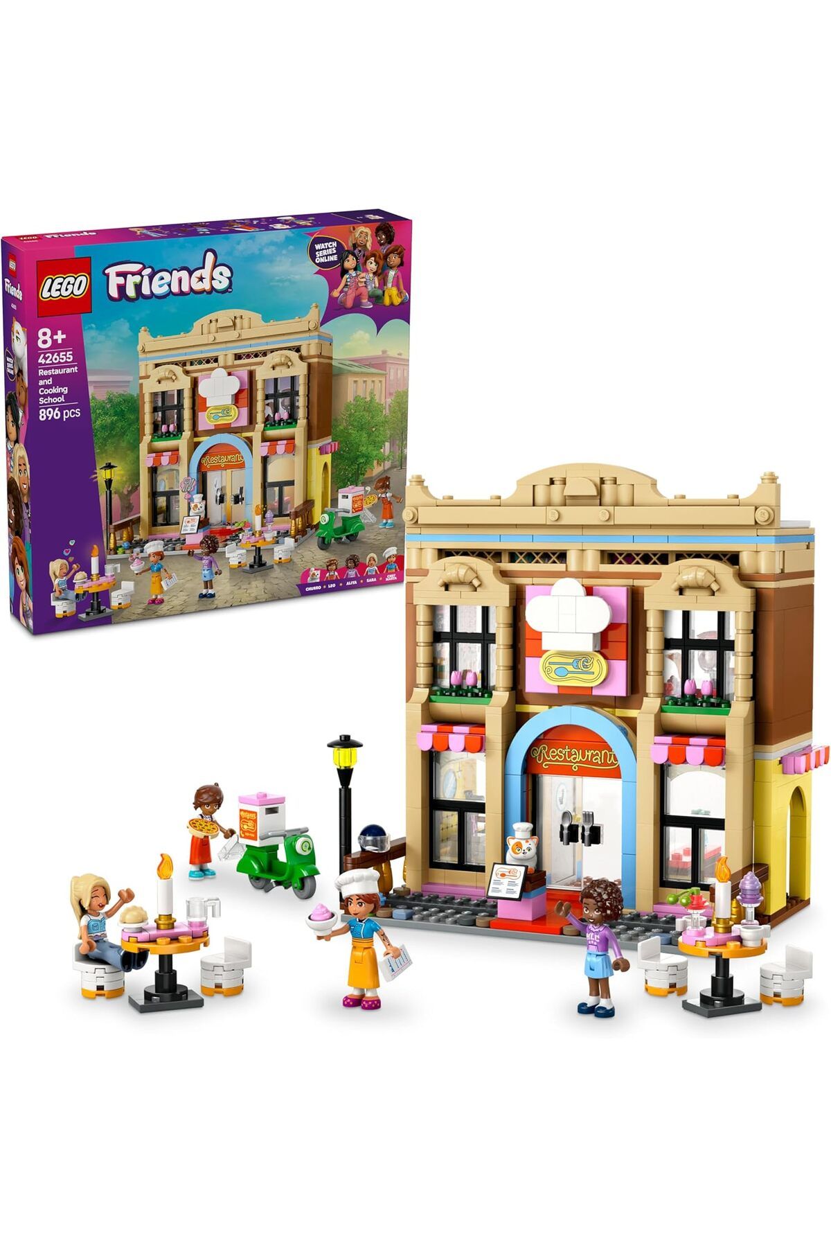 STOREMAX acelya Friends Restoran ve Aşçılık Okulu 42655-8 Yaş ve Üzeri Erkek ve Kız Çocukları için
