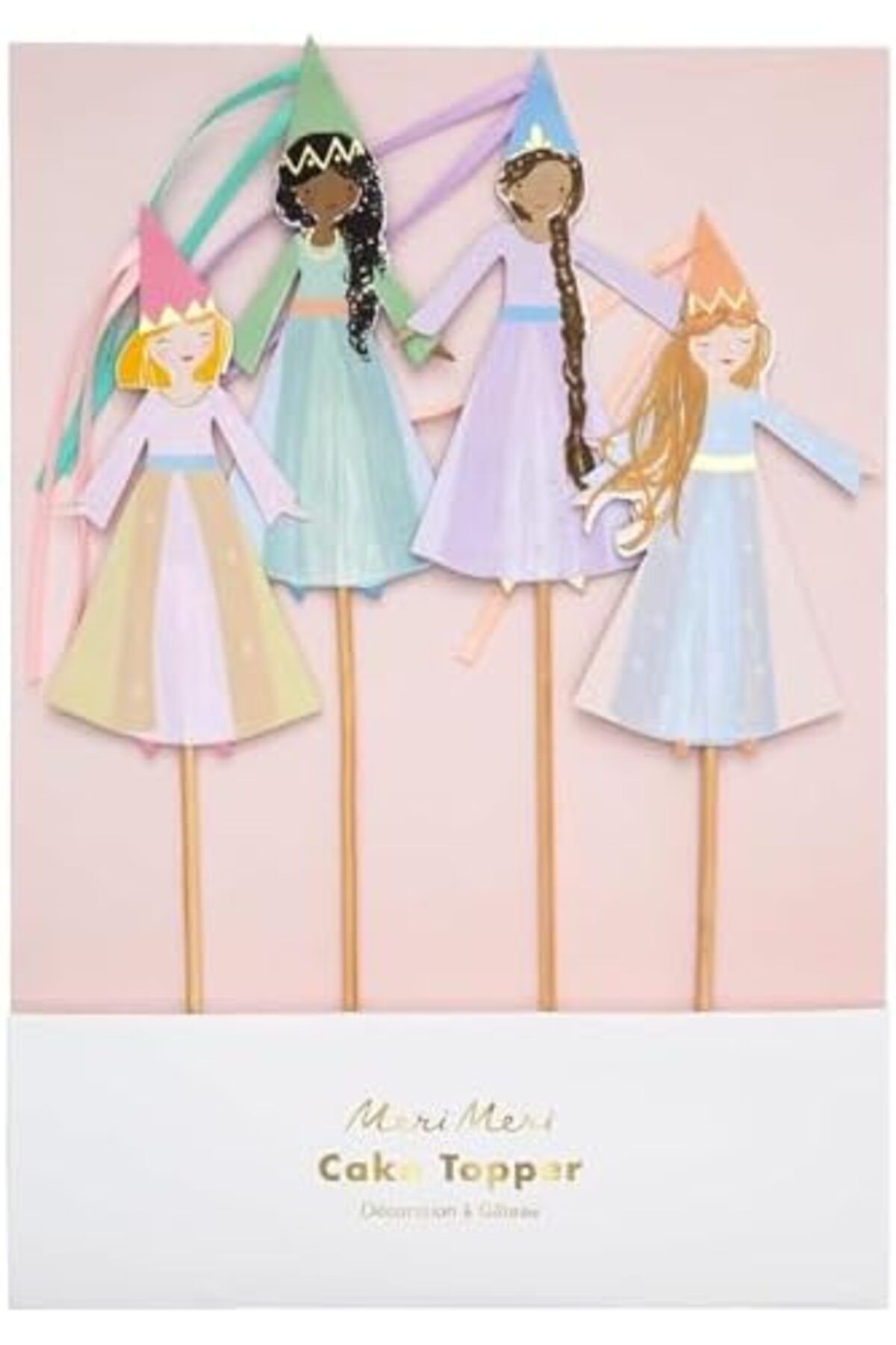 STOREMAX Erhnshp Pasta Süsleri Büyülü Prenses Cake Toppers Magical Princess Meri Yeni rnbuyshop 995340