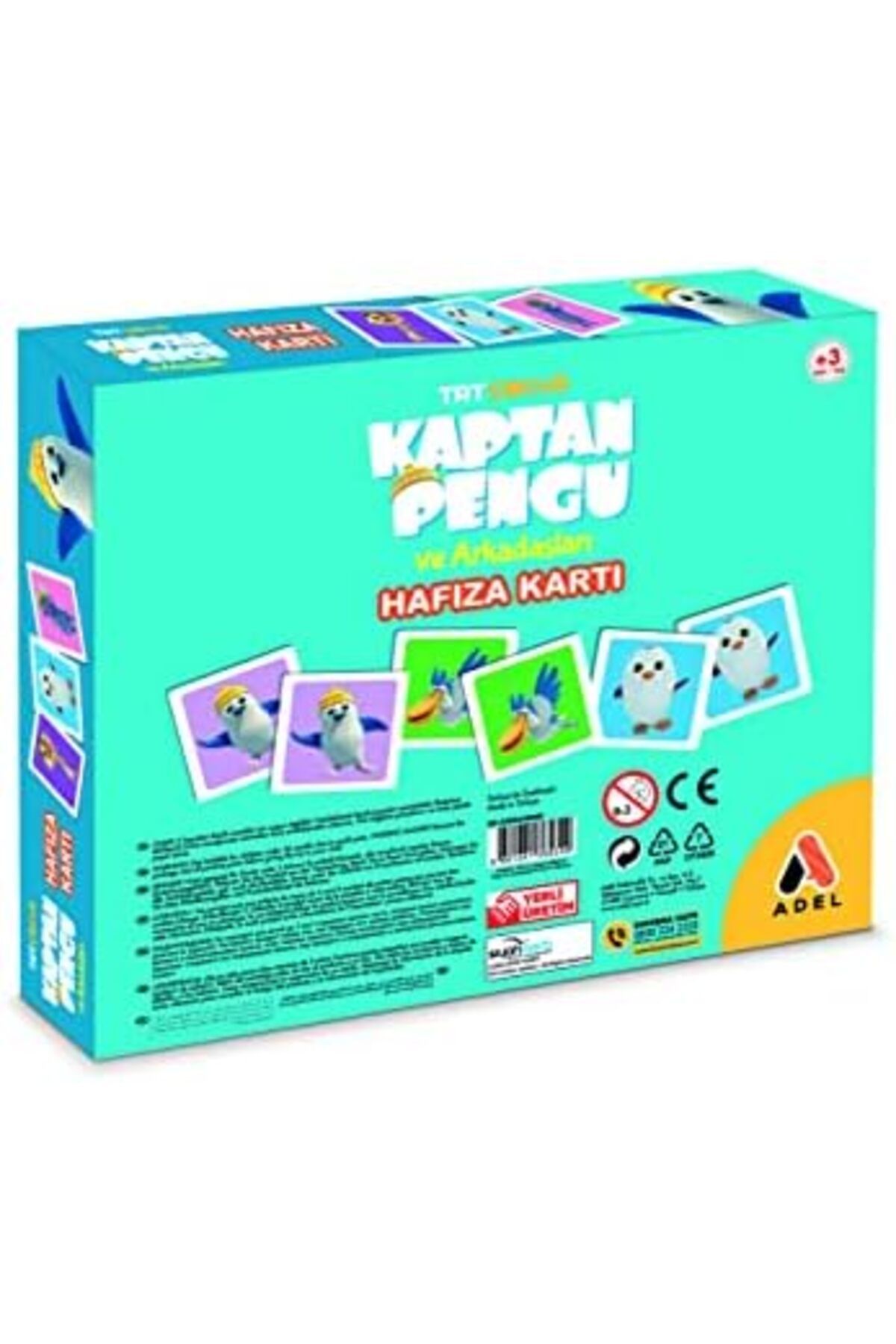 STOREMAX slcshp Hafıza Oyunu Kaptan Pengu TRT Çocuk Yeni cloydx 1061052