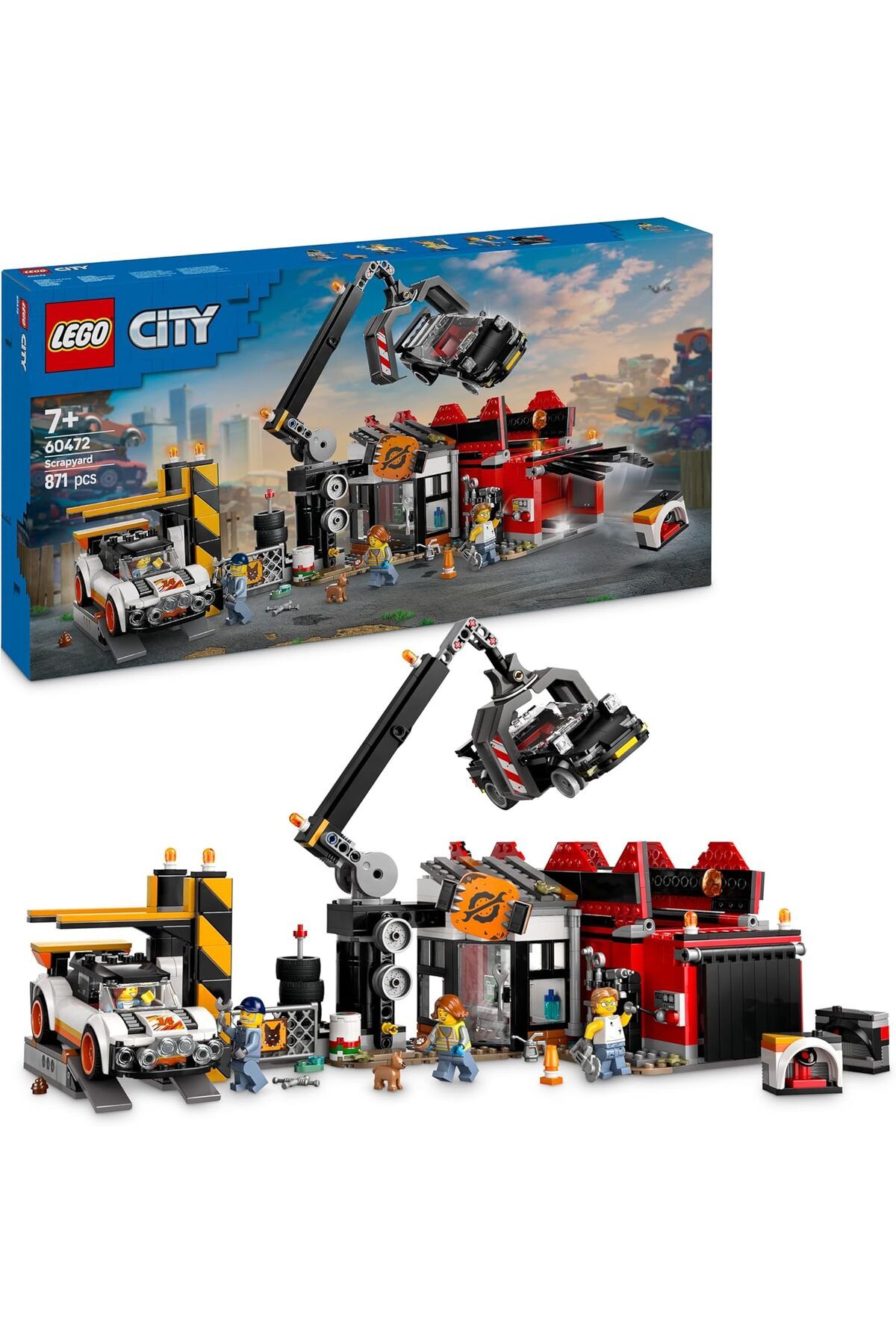 STOREMAX acelya City Hurdalık ve Arabalar 60472-7 Yaş ve Üzeri Çocuklar için Yaratıcı Oyuncak Yapım S