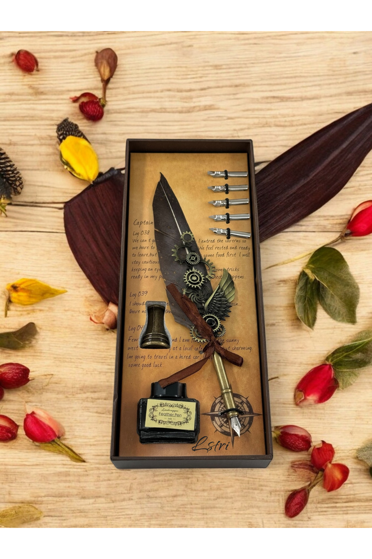 Ink Hokka Elegant Design Divit Pencil Set Valentine and Teachers Day,Christmas Gift