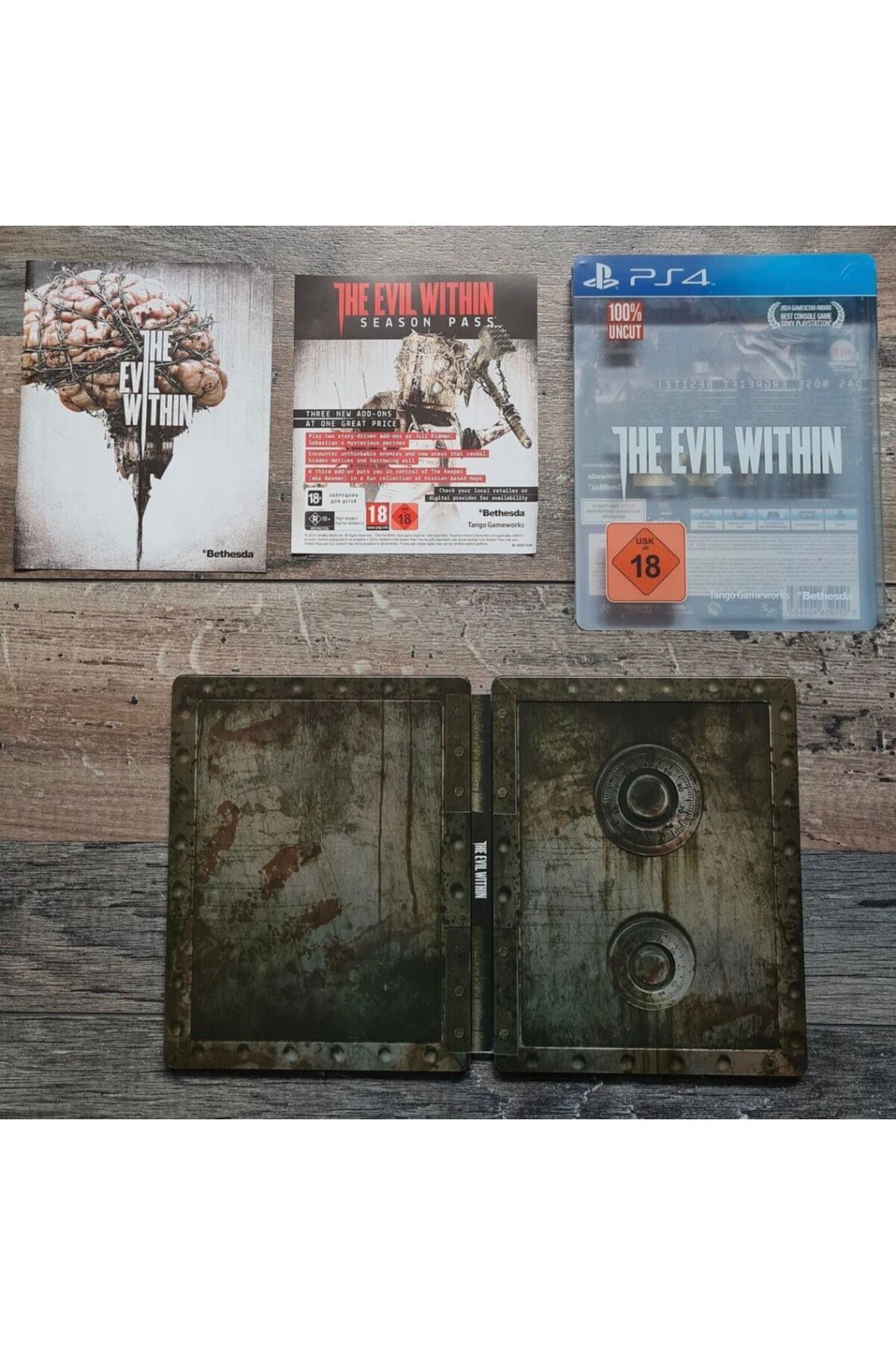 BETHESDA The Evil Within - Sınırlı Sayıda Özel Steelbook Edition PS4 Oyunu