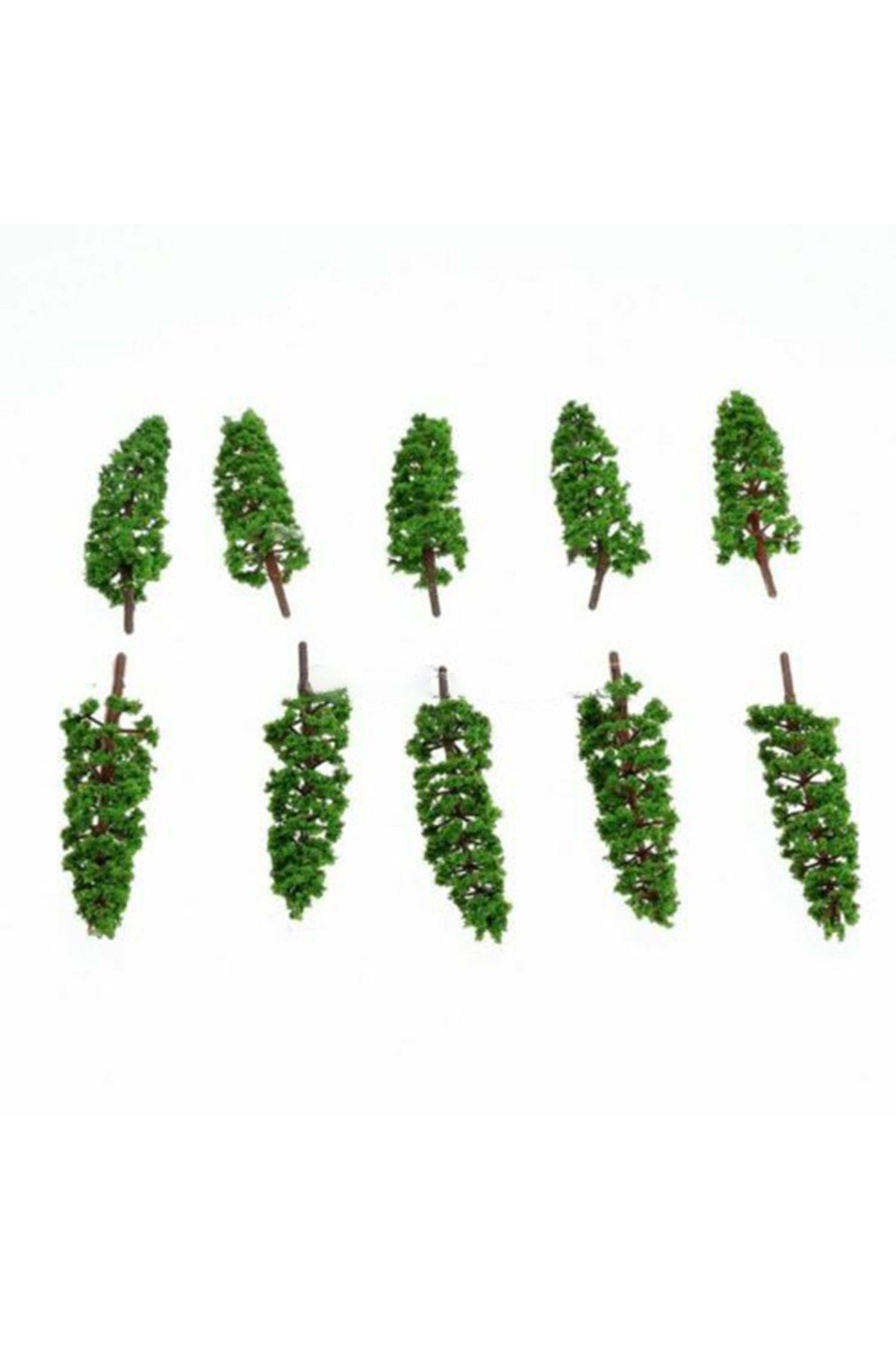 Choice-Model Trees Create An Ideal Train Railway Scenic Layout With 10 Pack Pine Trees Model High Simula... 5