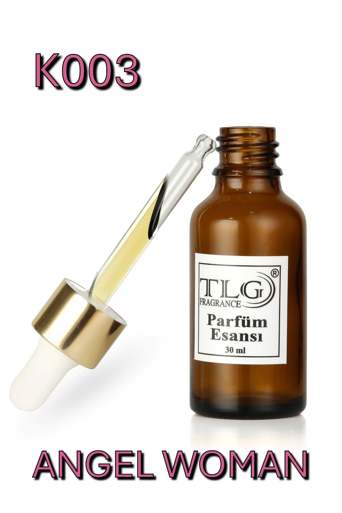 TLG K003 TLG Angel Alkolsüz Kadın Parfüm Esansı, 30 ml