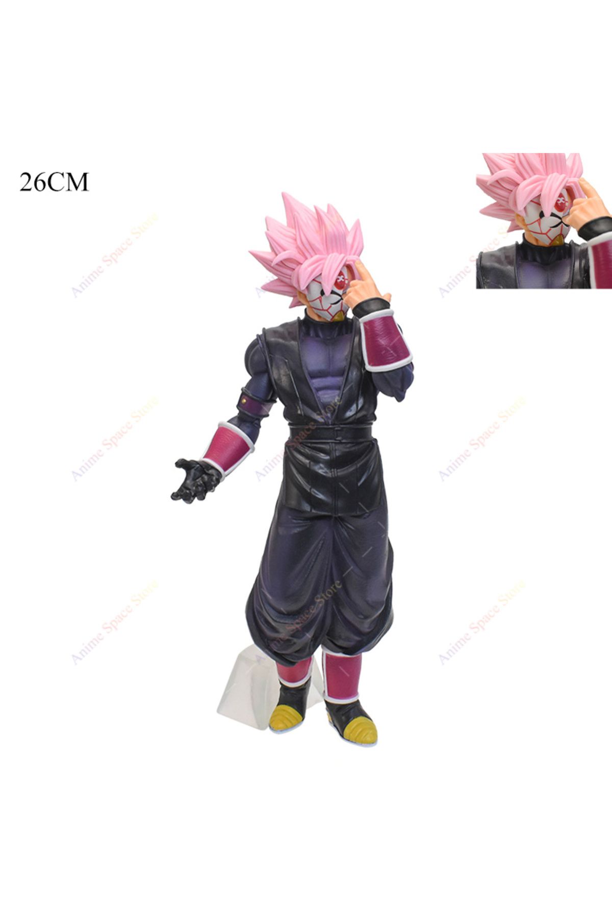 Choice-Dragon Ball Z Figure Goku Black Zamasu Goku Black Zamasu Mask Super Saiyan Collectible Model Doll... 1