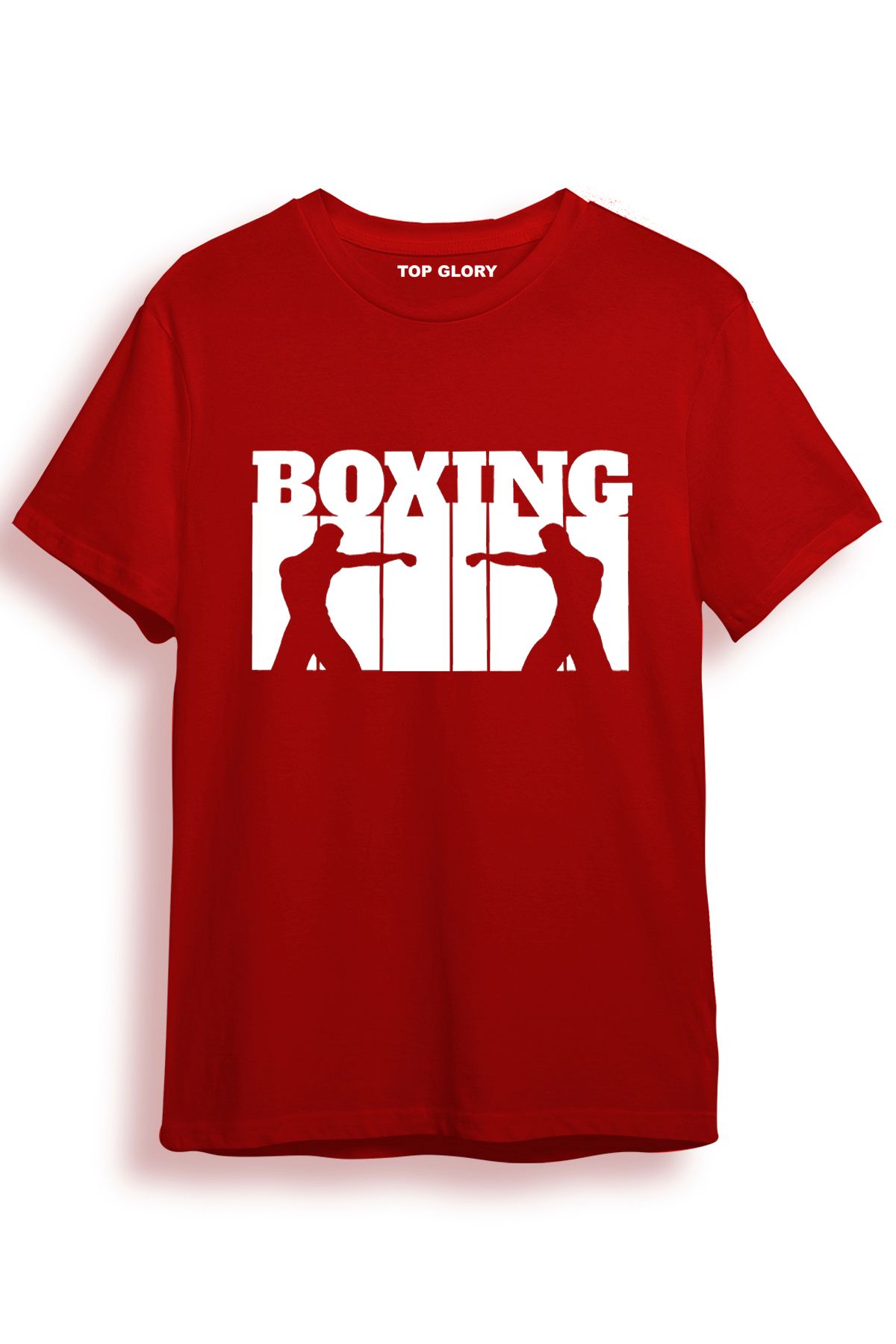 TOP GLORY Boks Tişört Özel Tasarım Boks T-Shirt BOX1002