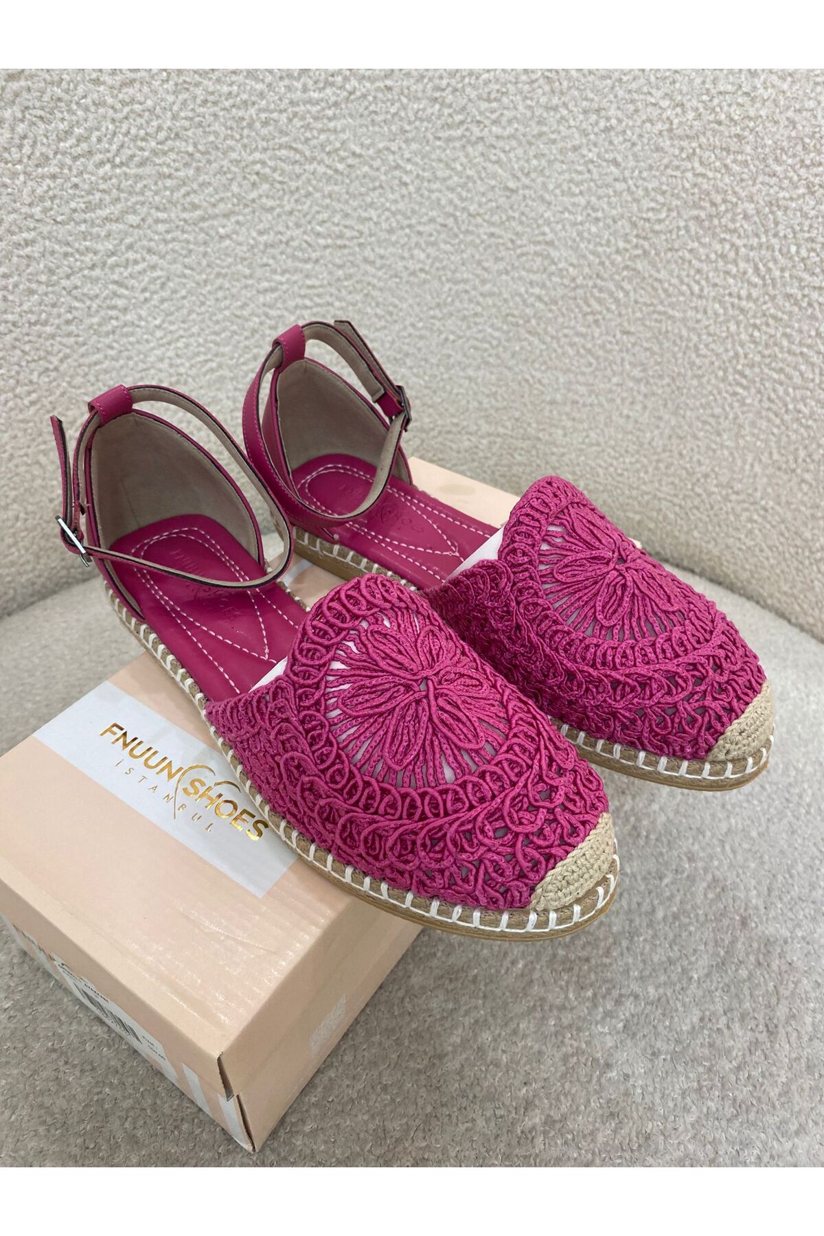 by emine eren emotion shoes Hasır Sandalet