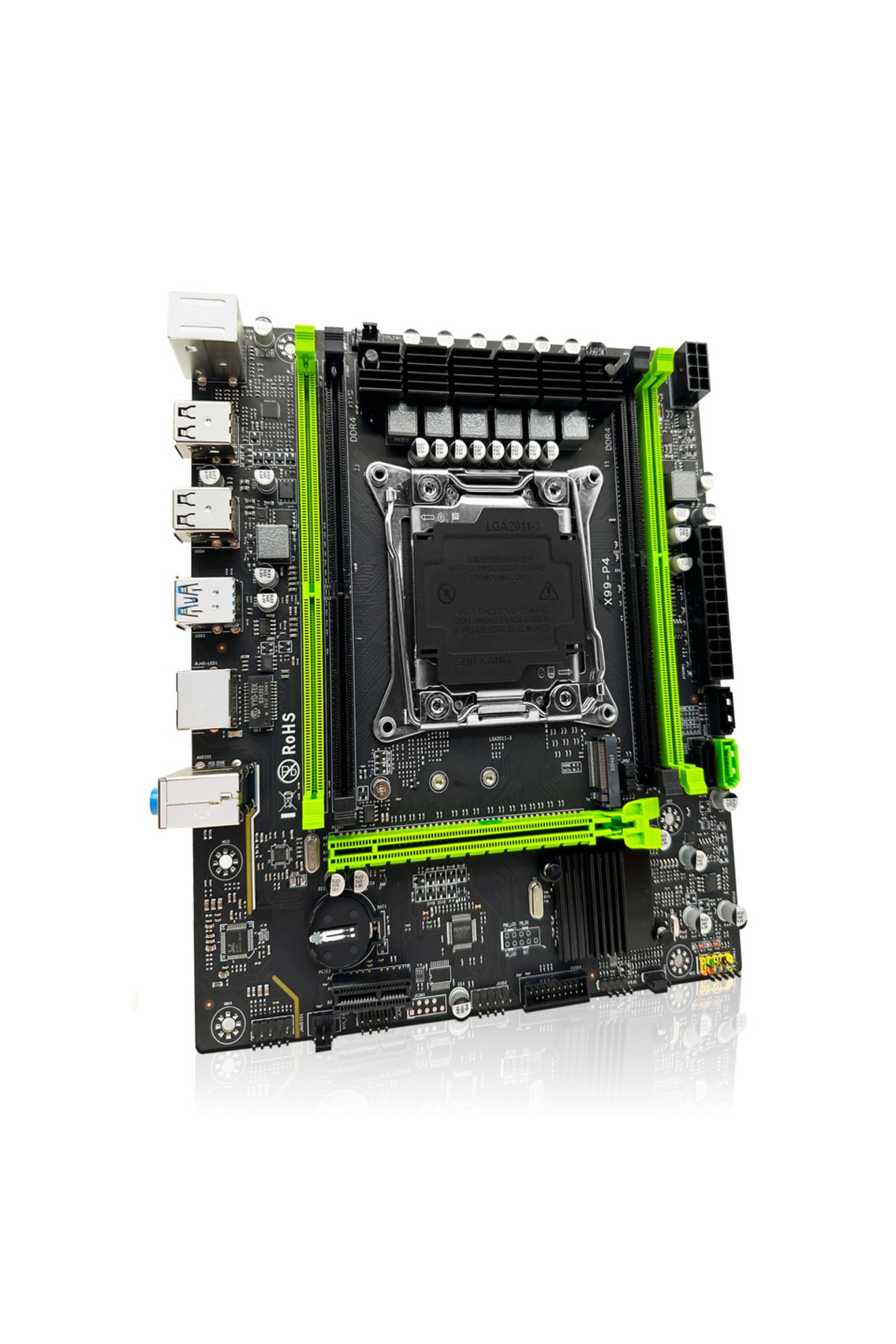 ZSUS-Motherboard Cpu Ram X99 P4 Motherboard Set Kit With Intel Lga2011-3 Xeon E5 2640 V4 Cpu Ddr4 16 3