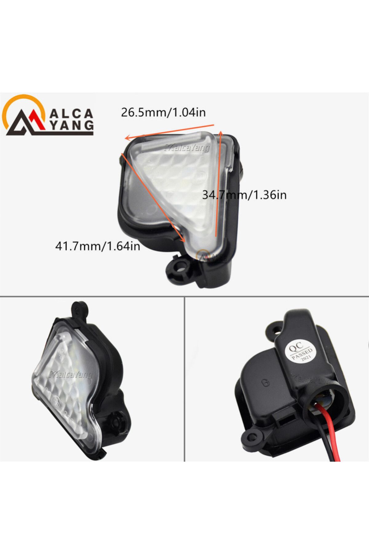 Choice-2 قطعة مصابيح LED جانبية للمرآة البركة Canbus بدون خطأ أبيض لسكودا سوبيرب Mk2 أوكتافيا Mk2 Mk3 1z ... 3