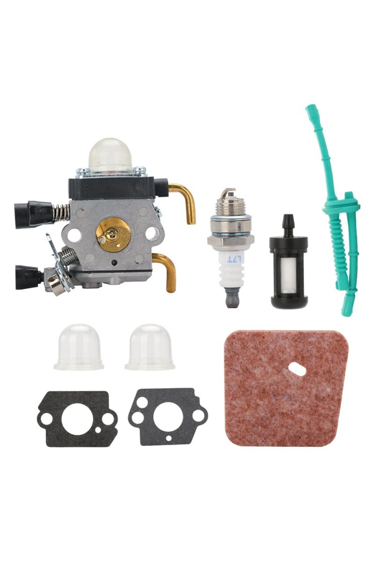 Choice-مجموعة واحدة من مكربن B CMCP لـ Stihl FS55 FS55R FS55RC Km55 Hl45km55r FS38 مقص حشائش مع 2