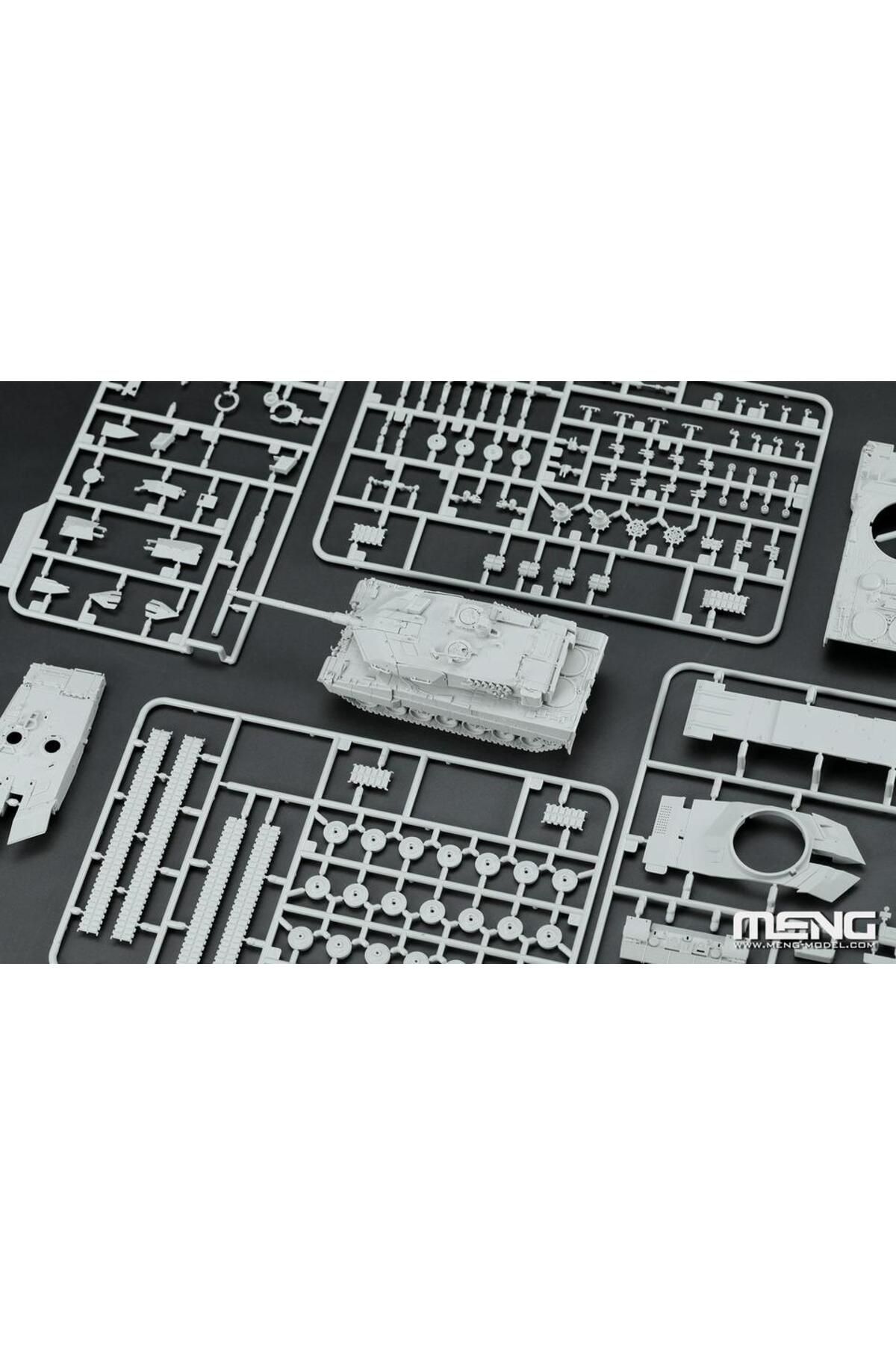 Choice-Meng 72-002 1/72 Scale German Main Battle Tannk Leopard 2 A7 Model Kit 4