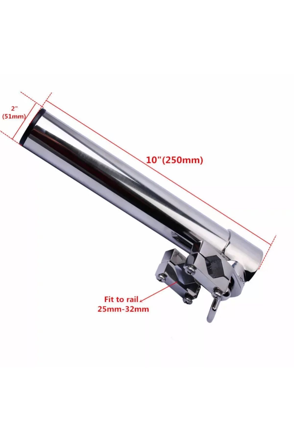 Choice-Boat Fishing Rod Holder, 316 Stainless Steel, Clamp-on, Marine Yacht Rod Pod, Fishing Tool, High ... 2