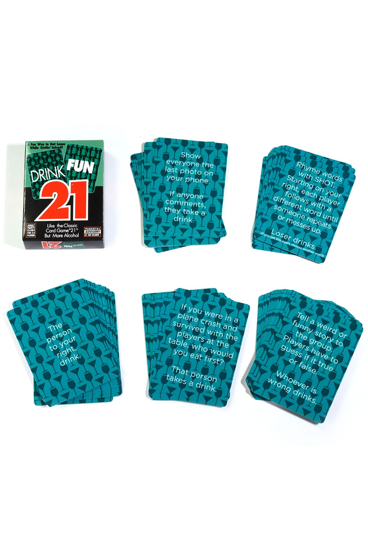 Choice-Drink Fun 21 Card Game A Hilarious Drinking Card Game Like The Classic Card Game 21 But More Alco... 4