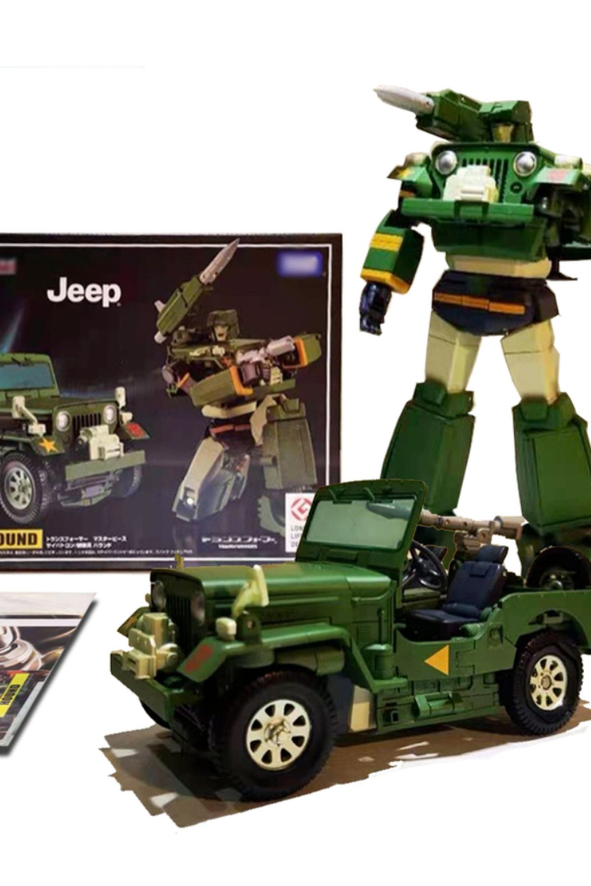 Choice-Mp47 Transformation Masterpiece Ko Mp-47 Mp47 Hound G1 Series Version Action Figure Collection Robot 5