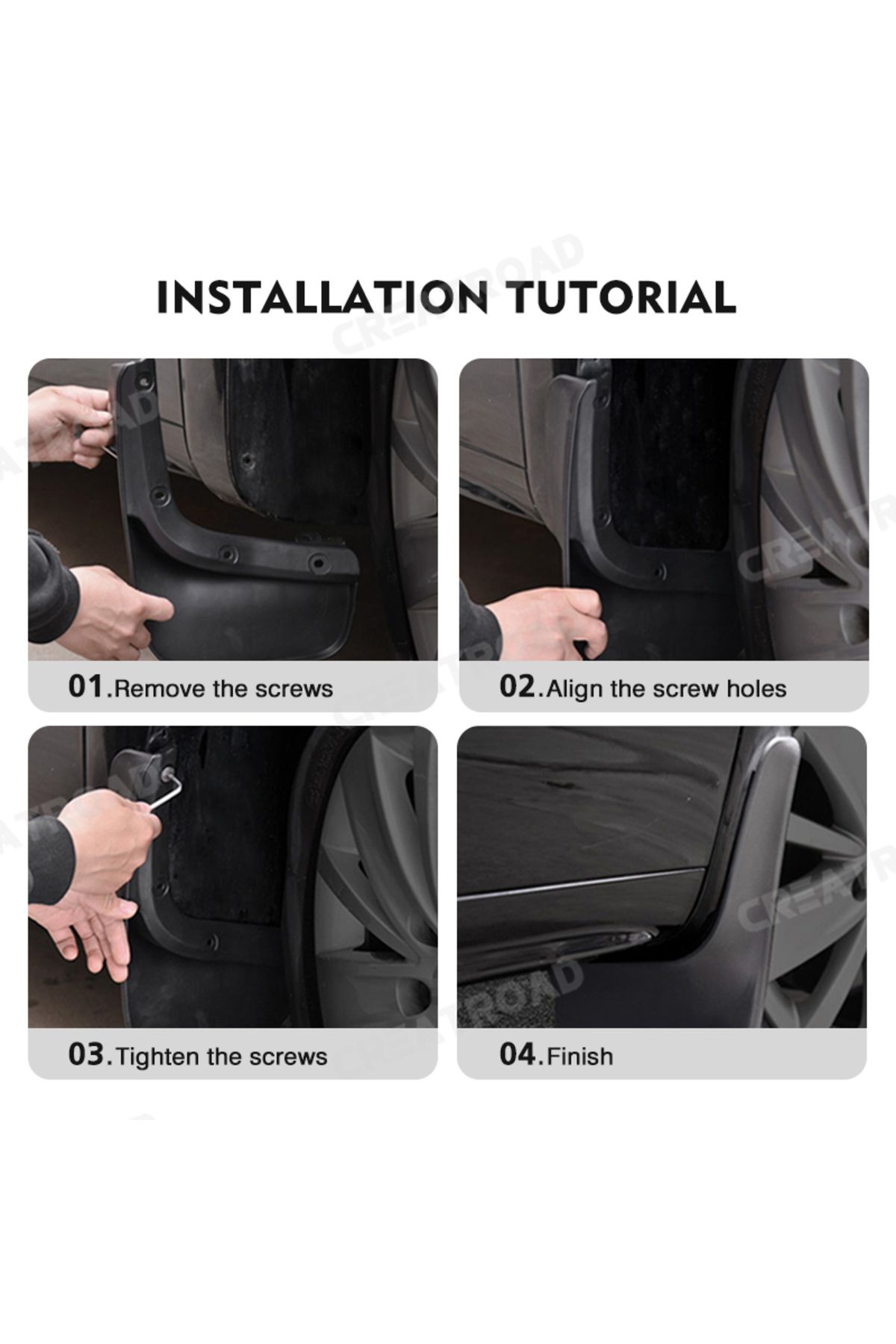 Choice-Car Mud Flaps For Toyota Verso 2009-2018 Mudflaps Splash Guards Mud Flap Mudguards Fender 2010 20... 6