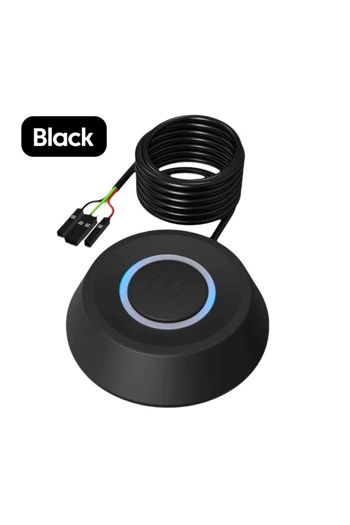 Choice-2m Style B Black Nnbili Computer Desktop Switch 2m Led Lights Pc Motherboard External Start Power On 1