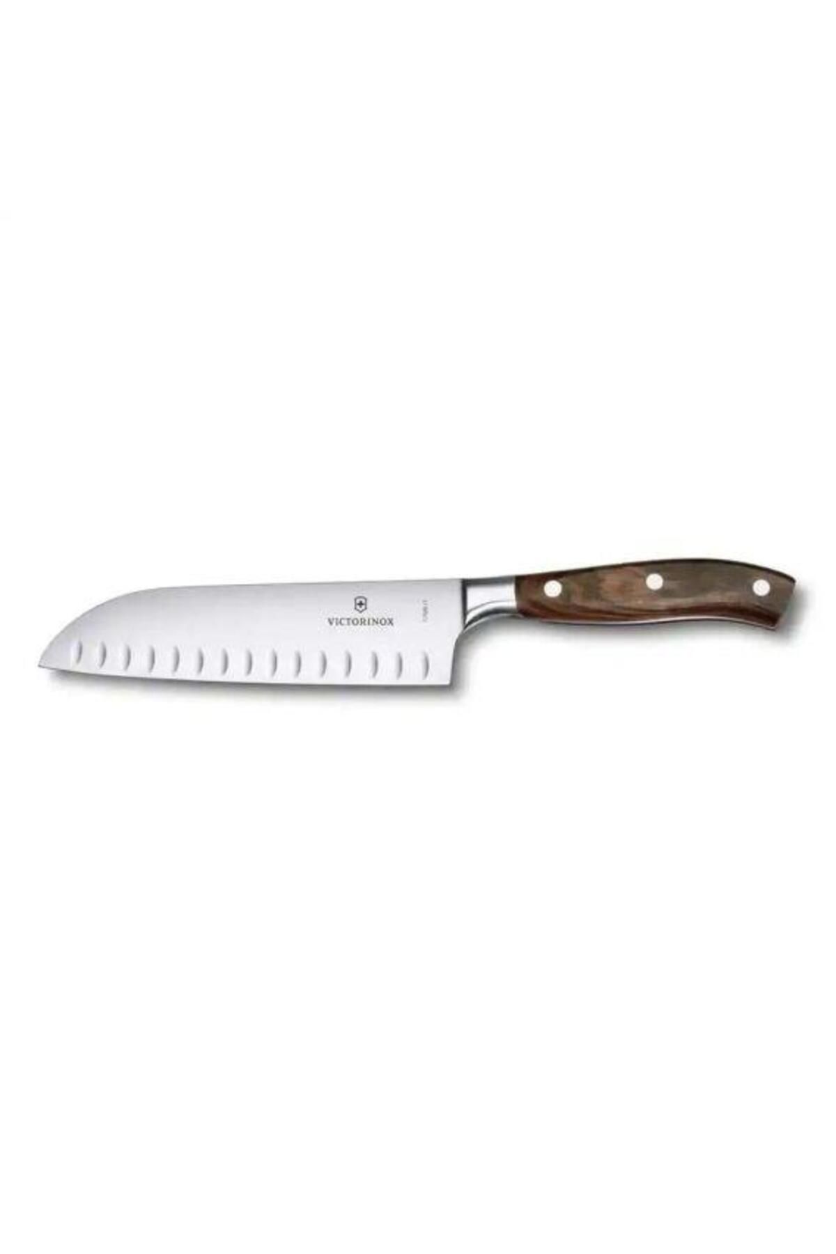 Victorinox VT 7.7320.17G Dövme Çelik Santoku Bıçağı Gülağacı 17Cm Kutu