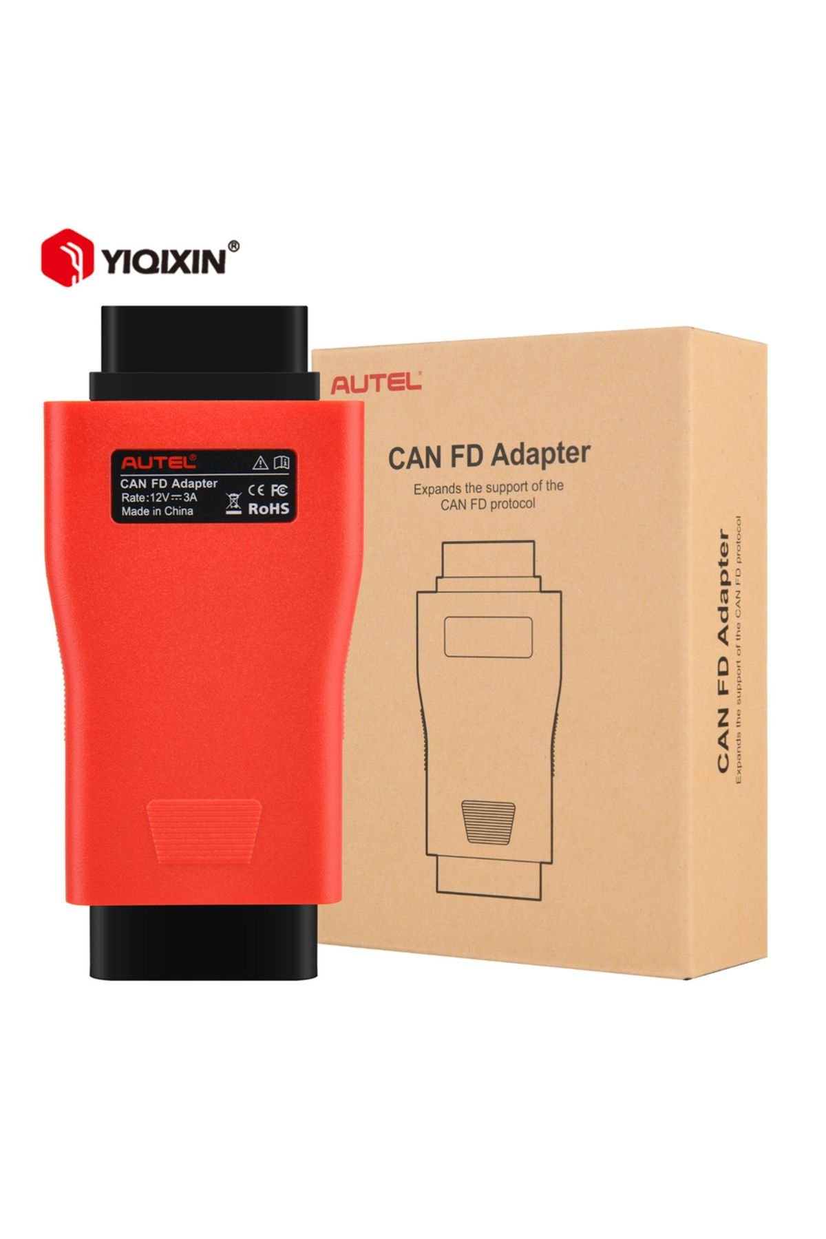 YIQIXIN-Autel CAN FD Adapter Compatible With Autel VCI Car Diagnosis Tool Support CAN FD PROTOCOL For MY2... 1
