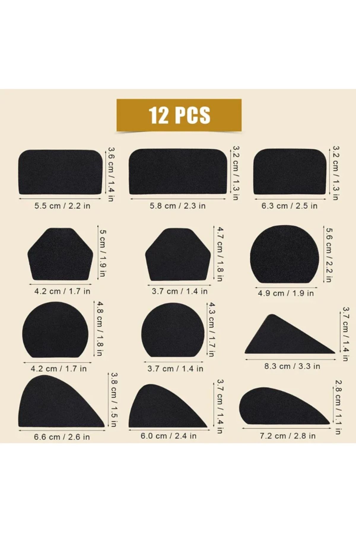 Choice-Pottery Mug Handle Molds Set of 12 DIY Cups Handle Making Mold Tool for Clay Ceramic Clay Cutters... 2