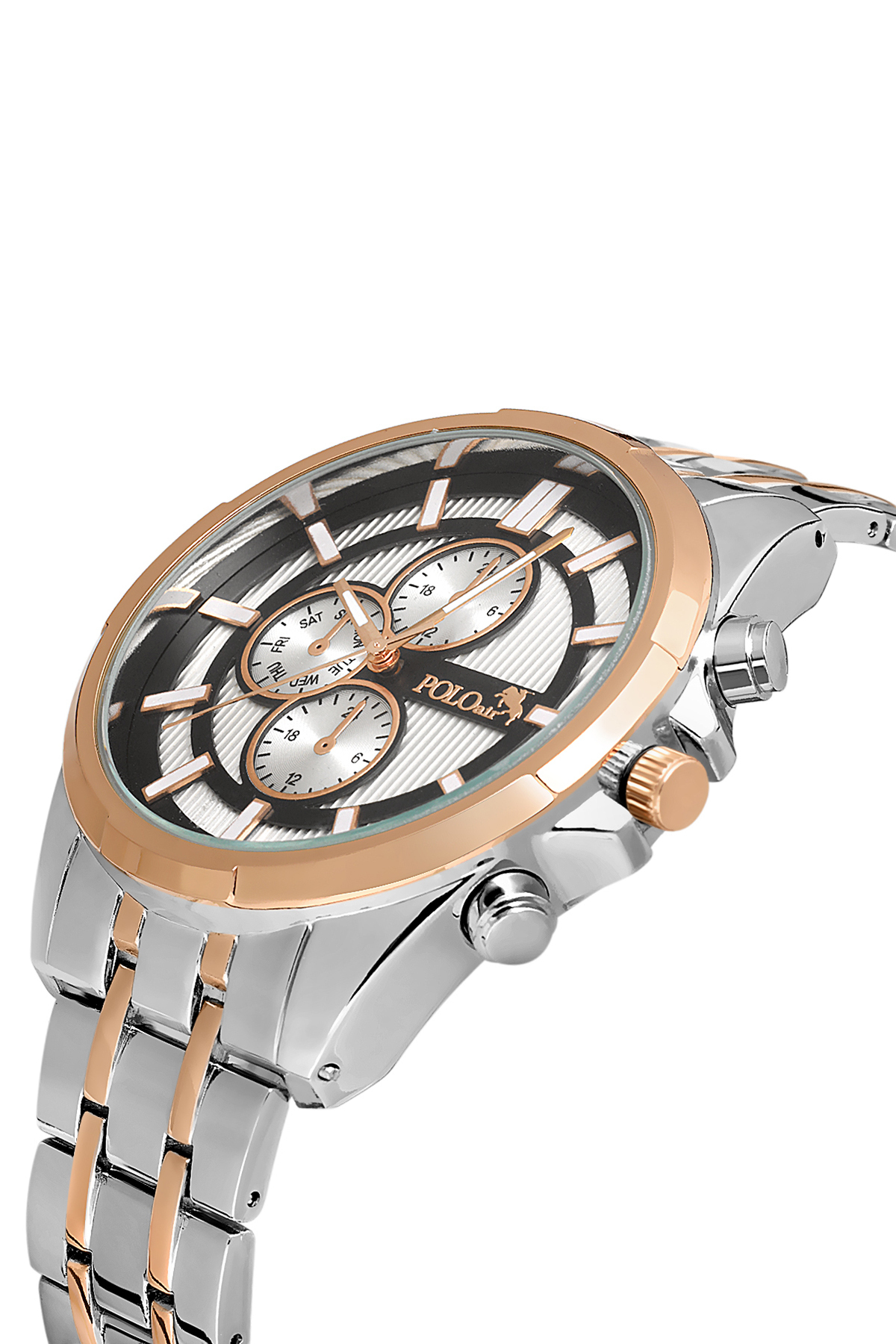 ساعت مچی مردانه نقره-مس PL-0857E3x