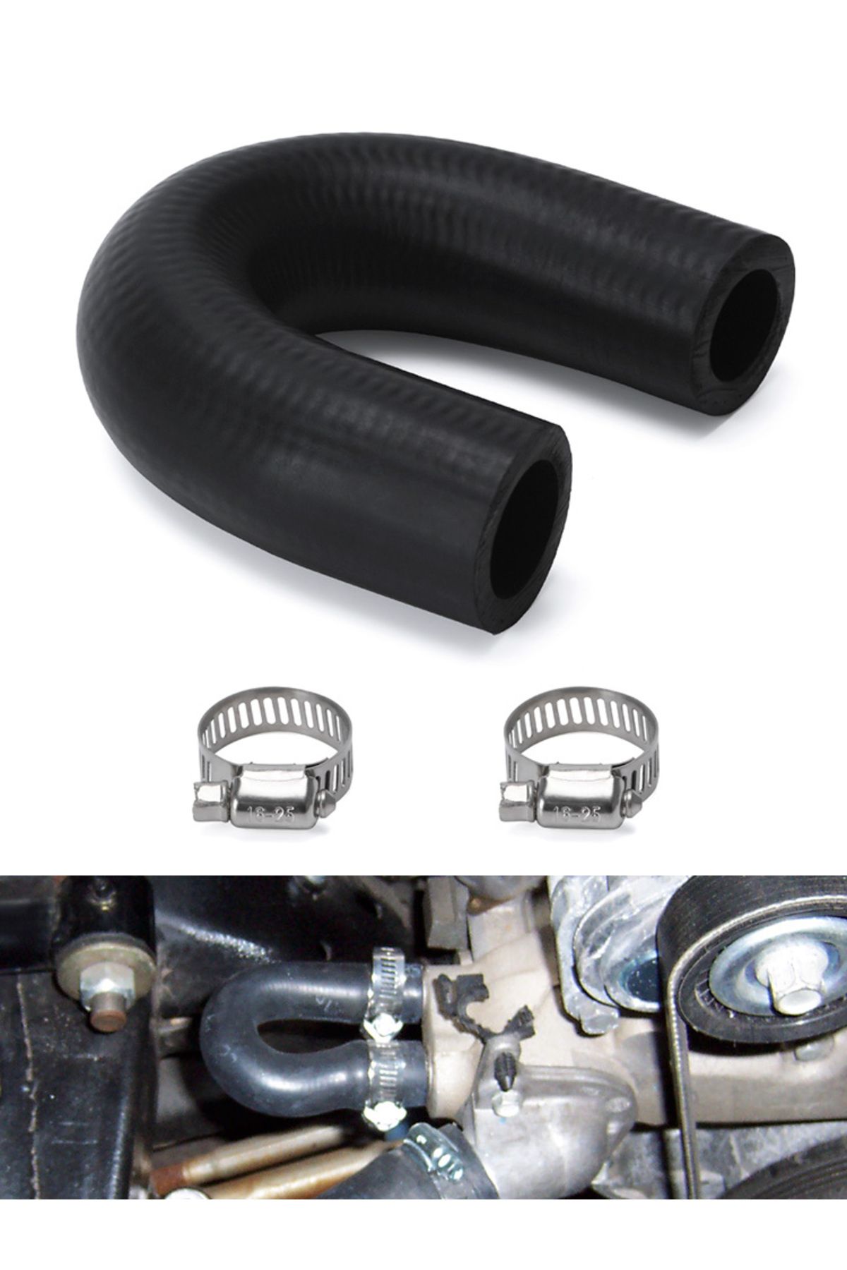 PQY-Heater Core Bypass Hose Coolant Crossover For 98-up GM Chevy Pontiac GEN 3 4 5 LSX LS1 LS2 LS3 LS... 7