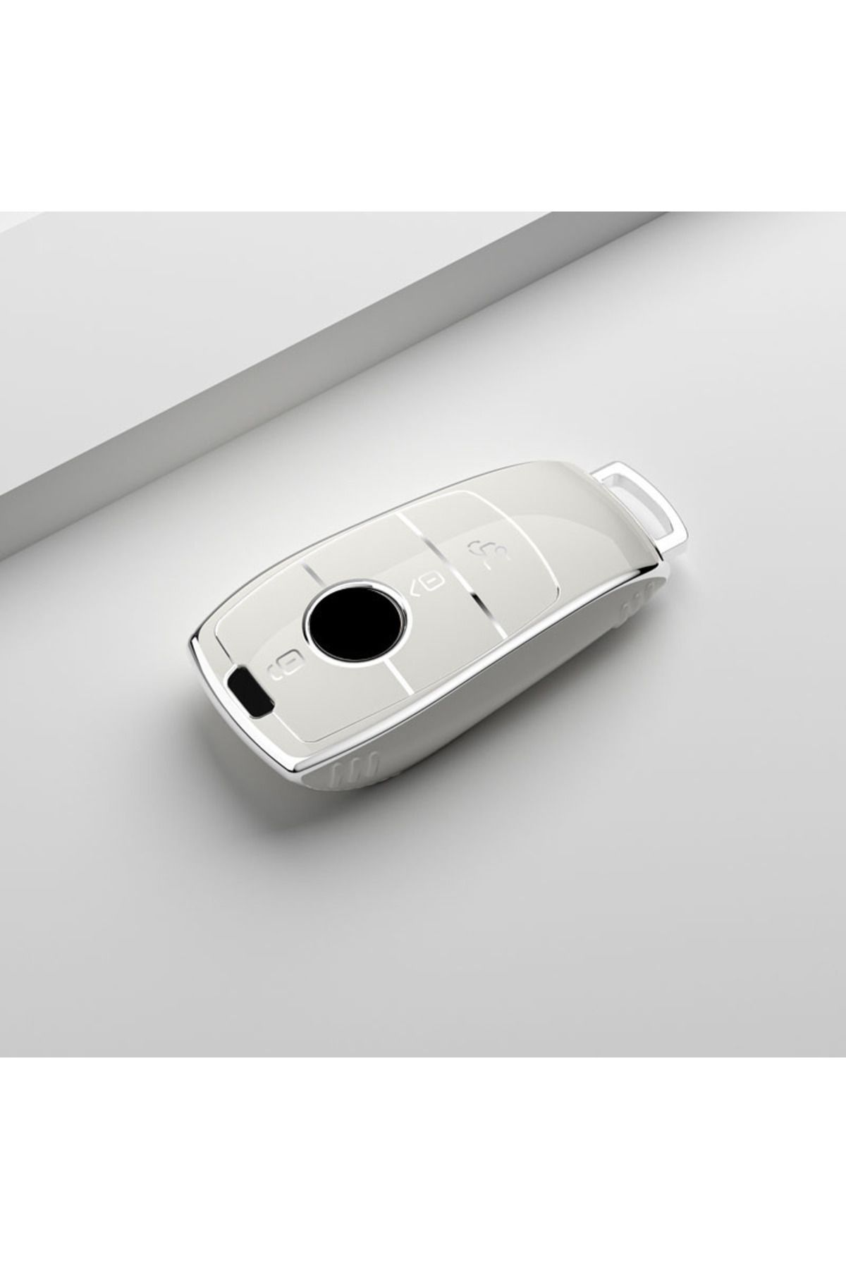 Choice-Se Bc01 White Soft Tpu Car Remote Key Case Cover Shell For Mercedes Benz A C E S G Class Glc Cle Cla 1