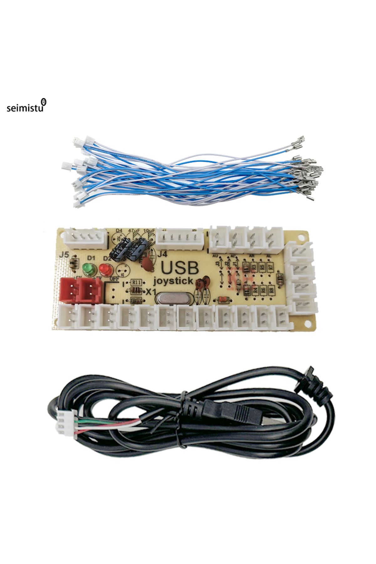Choice-Chip With 4.8mm Arcade Usb Encoder Zero Delay Pc Ps3 Switch Raspberry Pi Nintendo To Joystick For 5 1