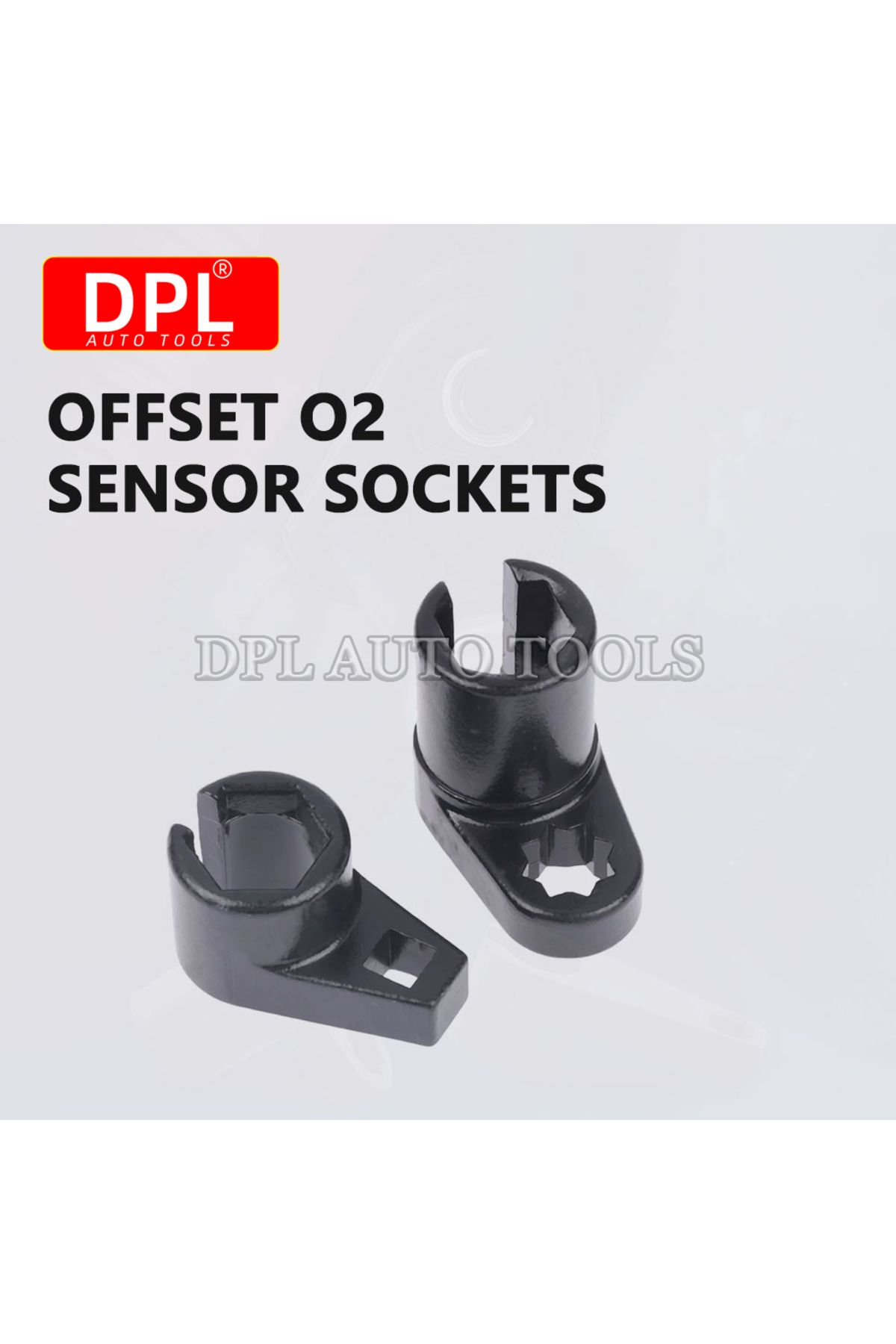 Choice-3/8" 22MM Lambda Offset Oxygen Sensor Socket Wrench o2 Tool Kit Set Adapter Engine Wrench 4