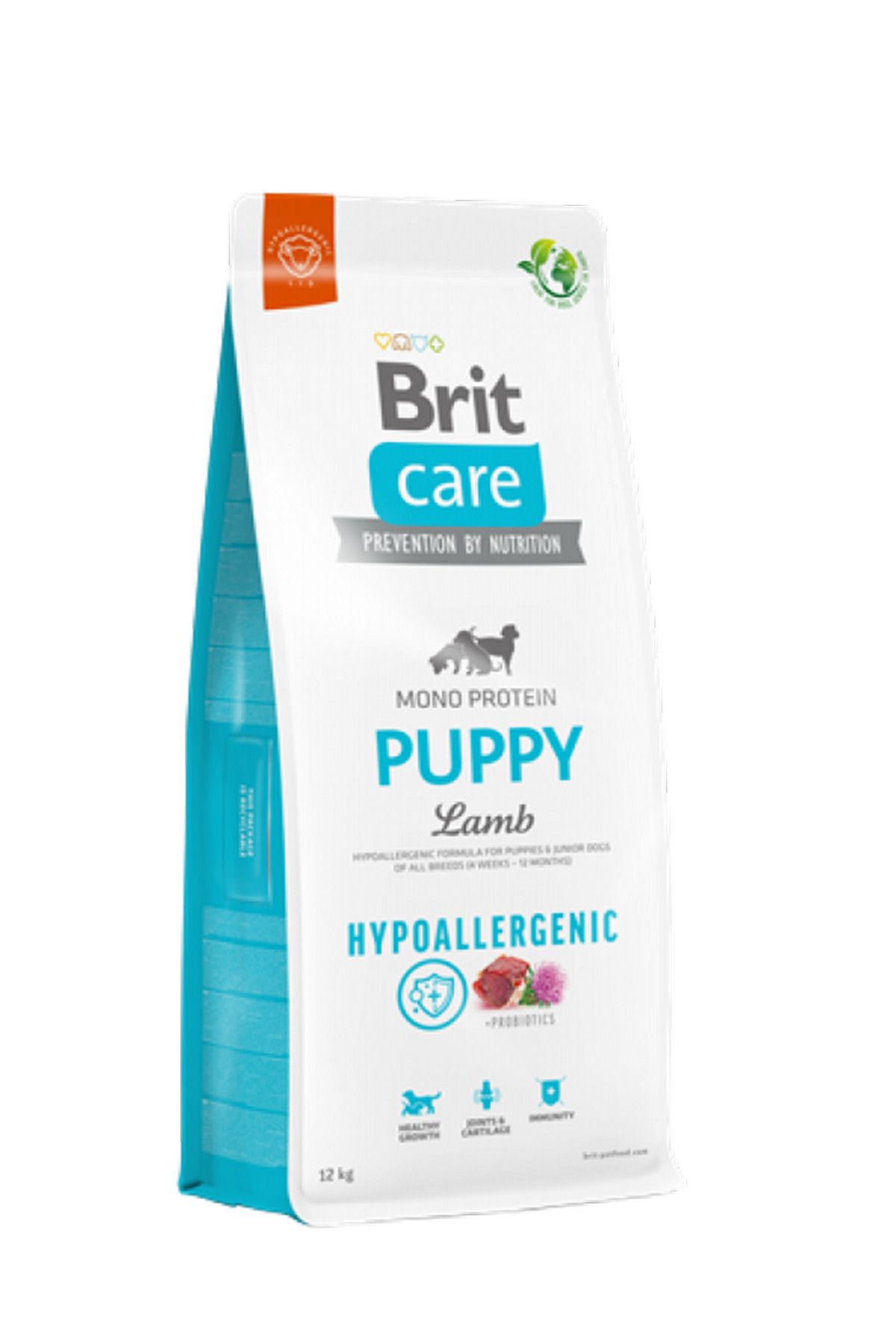 Brit Care 12 kg Yavru Köpekler İçin Tek Proteinli, Hipoalerjenik, Kuzu Etli Kuru Mama FERRG