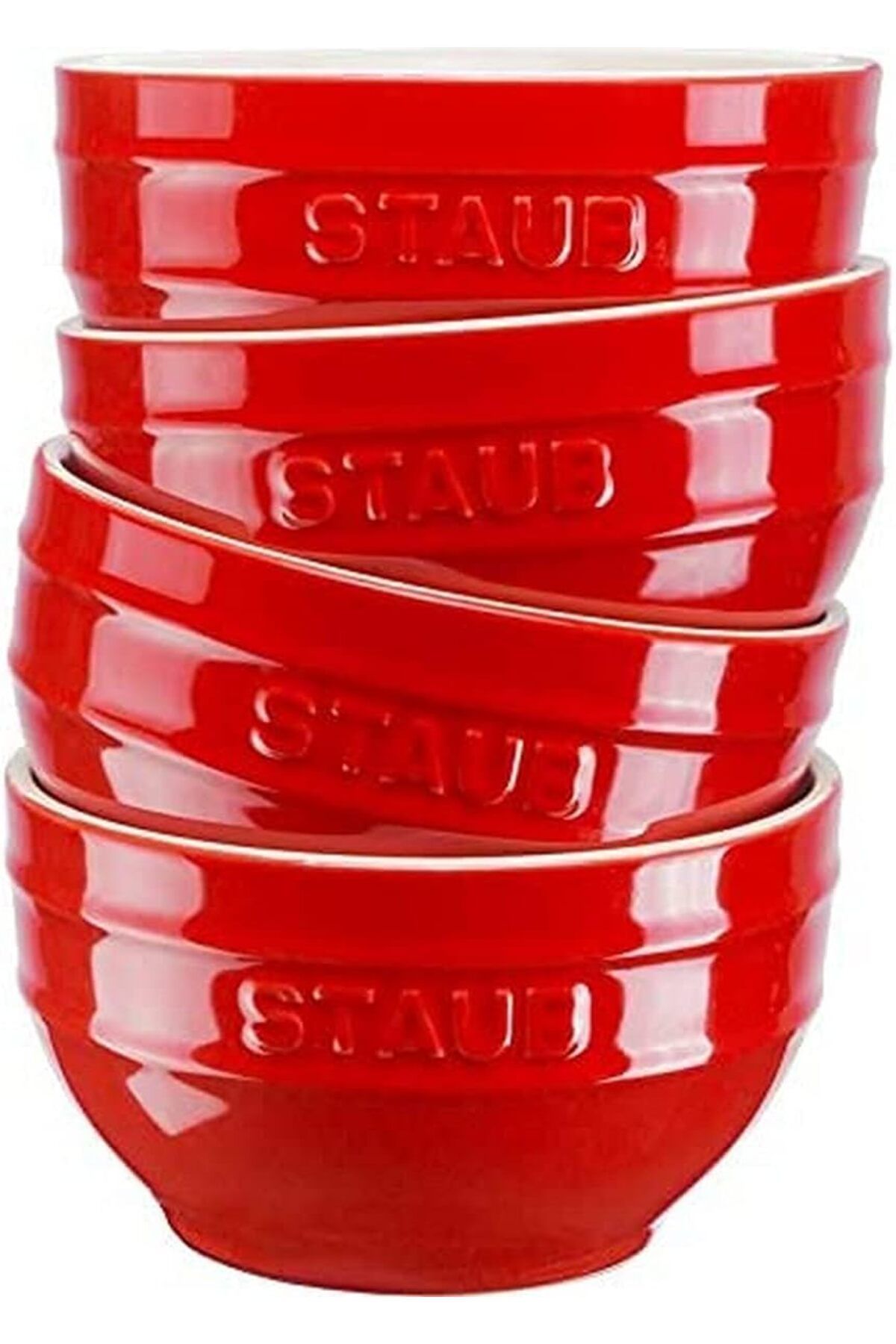 STOREMAX Kase 14 cm Set, 4'lü, Yuvarlak, Ceramic By Staub Yeni Modern