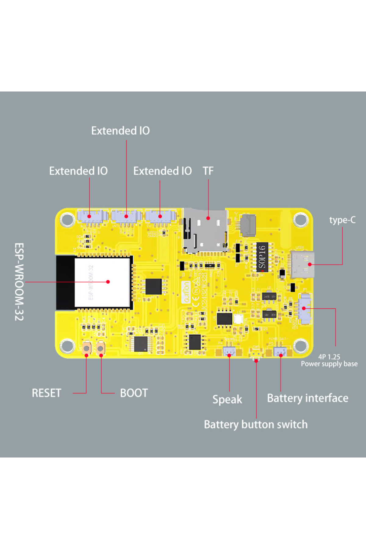 Choice1-2.8 Inch 240*320 Capacitive Touch Screen WROOM ESP32 Arduino LVGL WIFI&Bluetooth Development Boar... 5